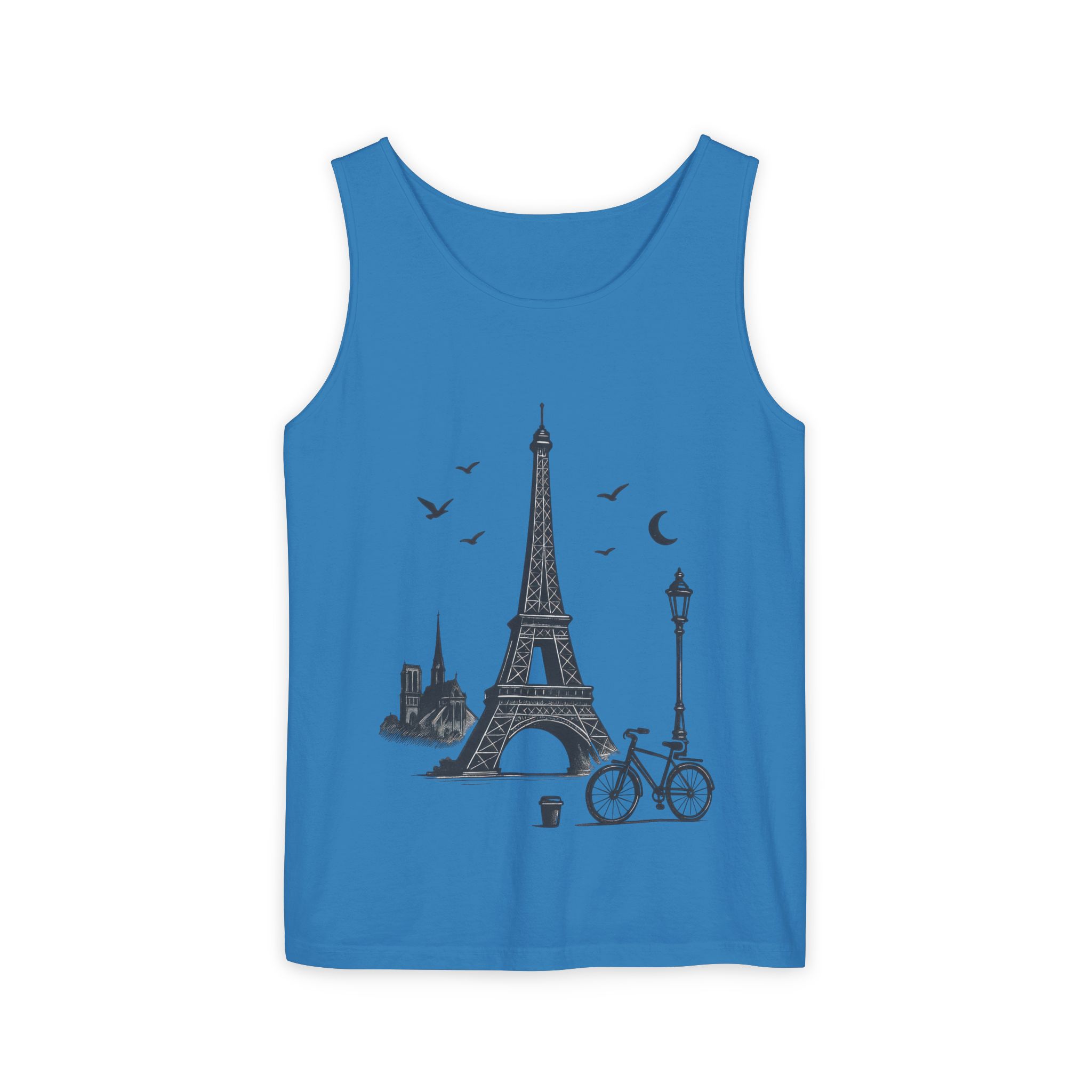 Parisian Dreams Tank Top, Unisex Summer Wear, Graphic Tee, Travel Inspired Apparel, Vacation Outfit, Casual Tank for All Occasions - Image 49
