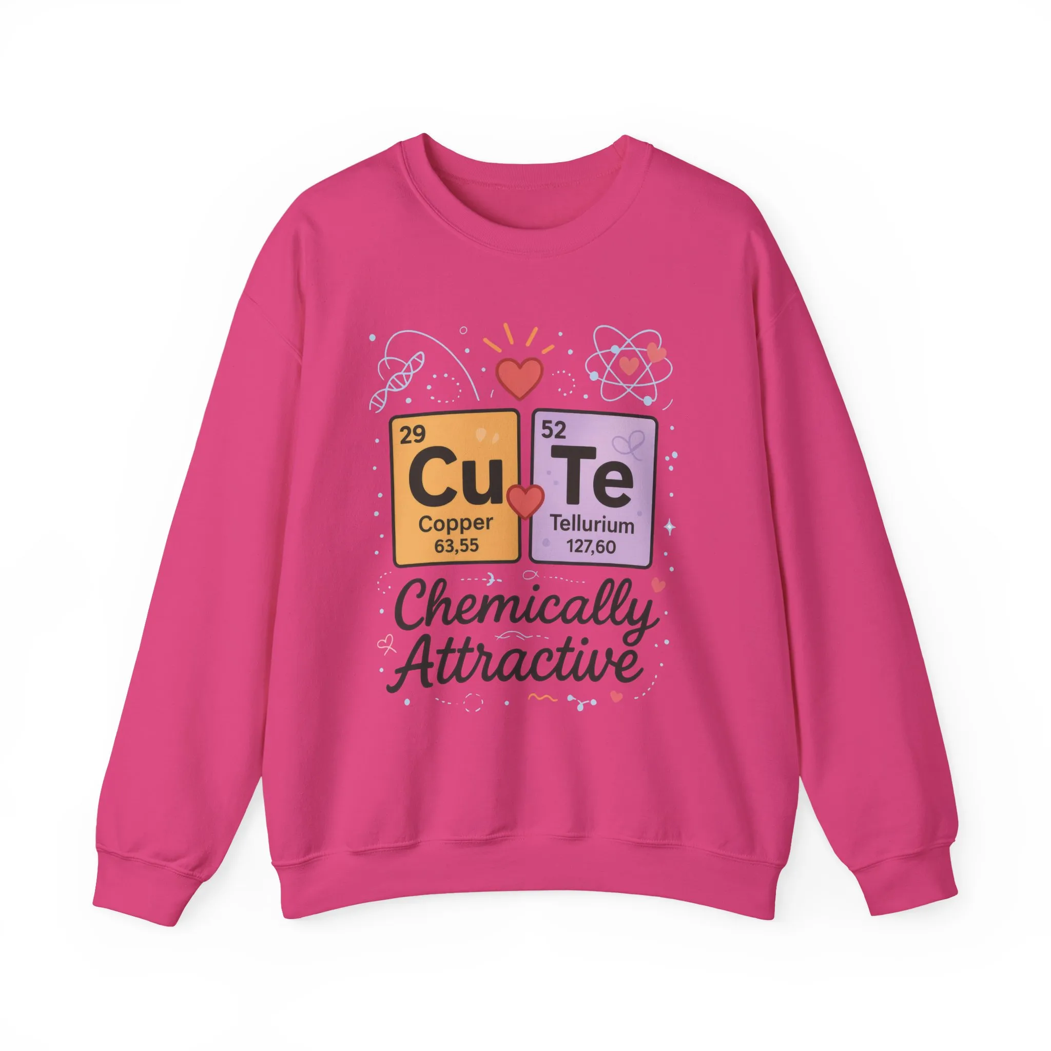 Cute Chemistry Sweatshirt for Women, Periodic Table Sweatshirt, Chemistry Gift for Her, Gift for Science Lovers, Valentine's Day Sweatshirt - Image 22