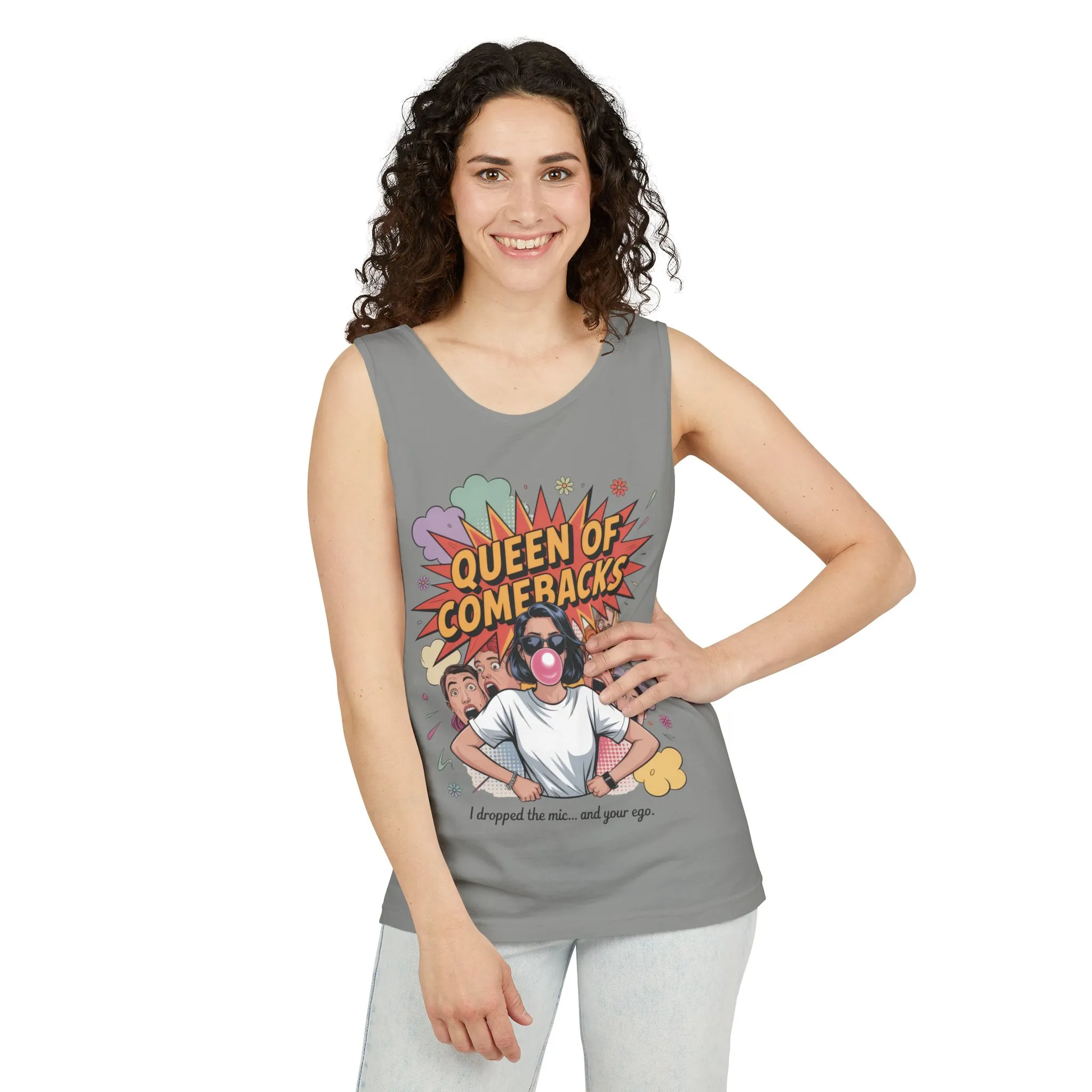 Funny Women's Tank Top, Queen of Comebacks Tee, Funny Graphic Tank, Gift for Her, Casual Wear, Comedy Apparel - Image 10