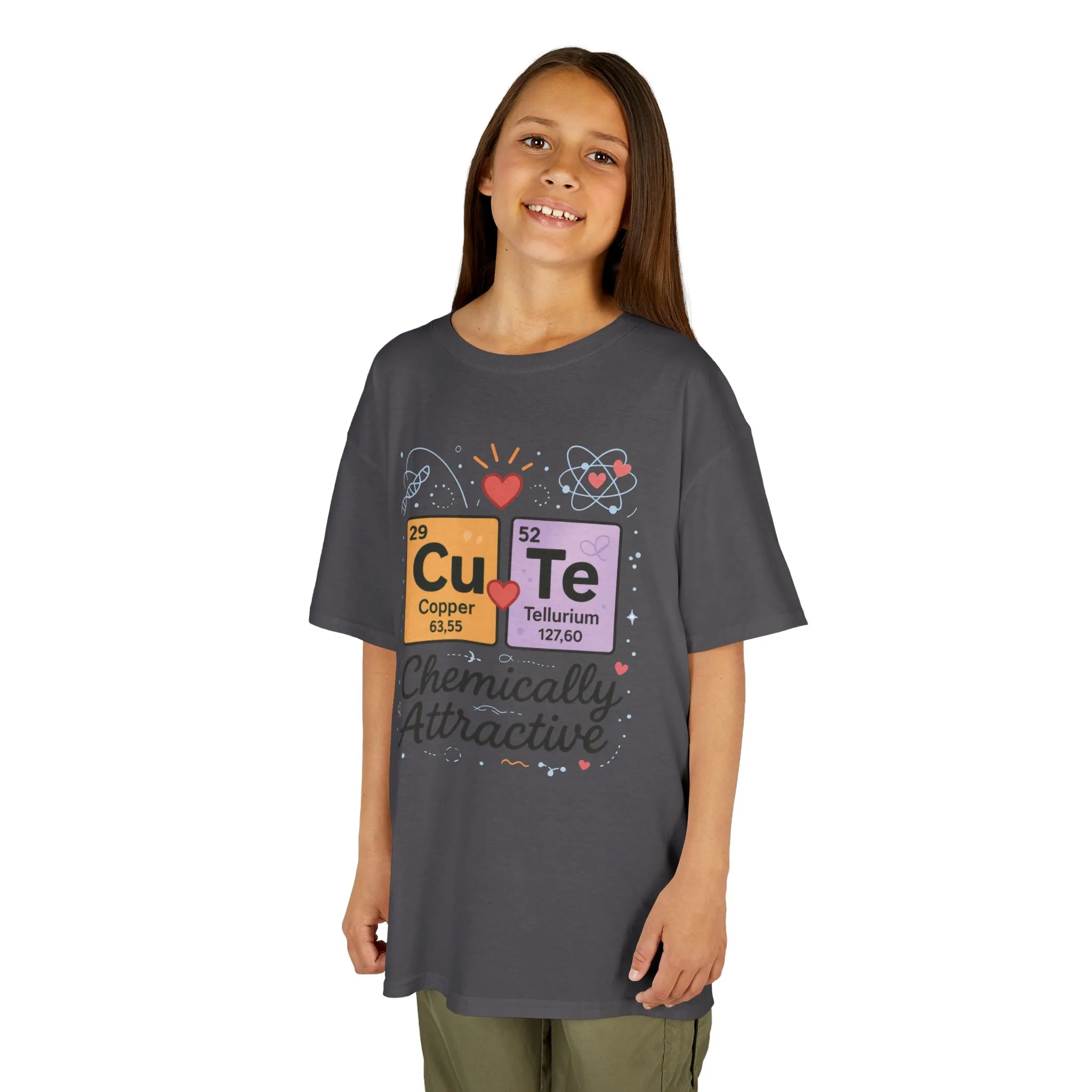 Cute Science Kids TeeT-Shirt, Periodic Table Tee, Funny Nerdy Gift for Young Girl, Cute Chemistry Young Girl T-Shirt, Classroom Wear - Image 28