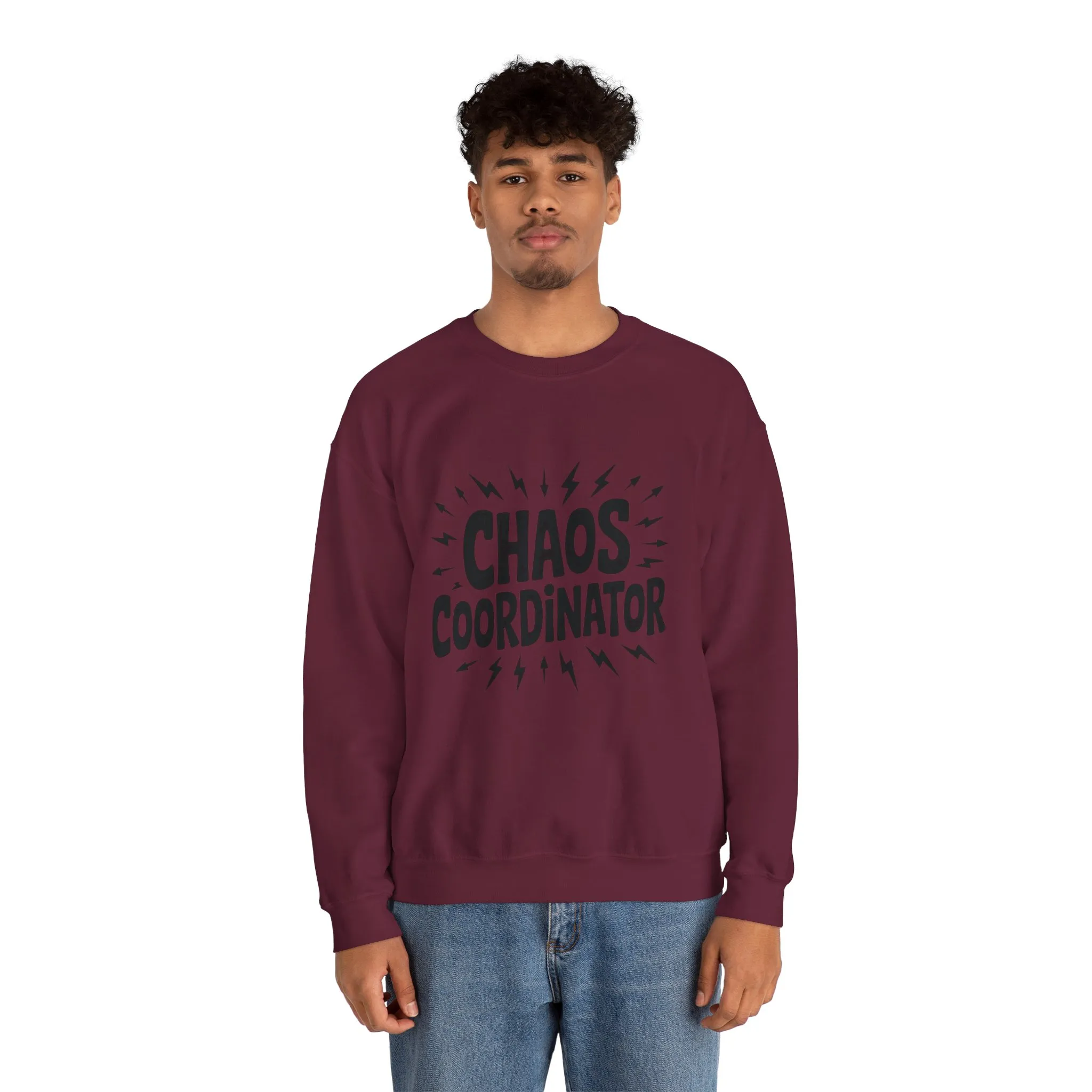 Chaos Coordinator Crewneck Men's Sweatshirt, Funny Gift for Men, Casual Wear, Unique Sweatshirt, Perfect for Everyday Style, Cozy Apparel - Image 40