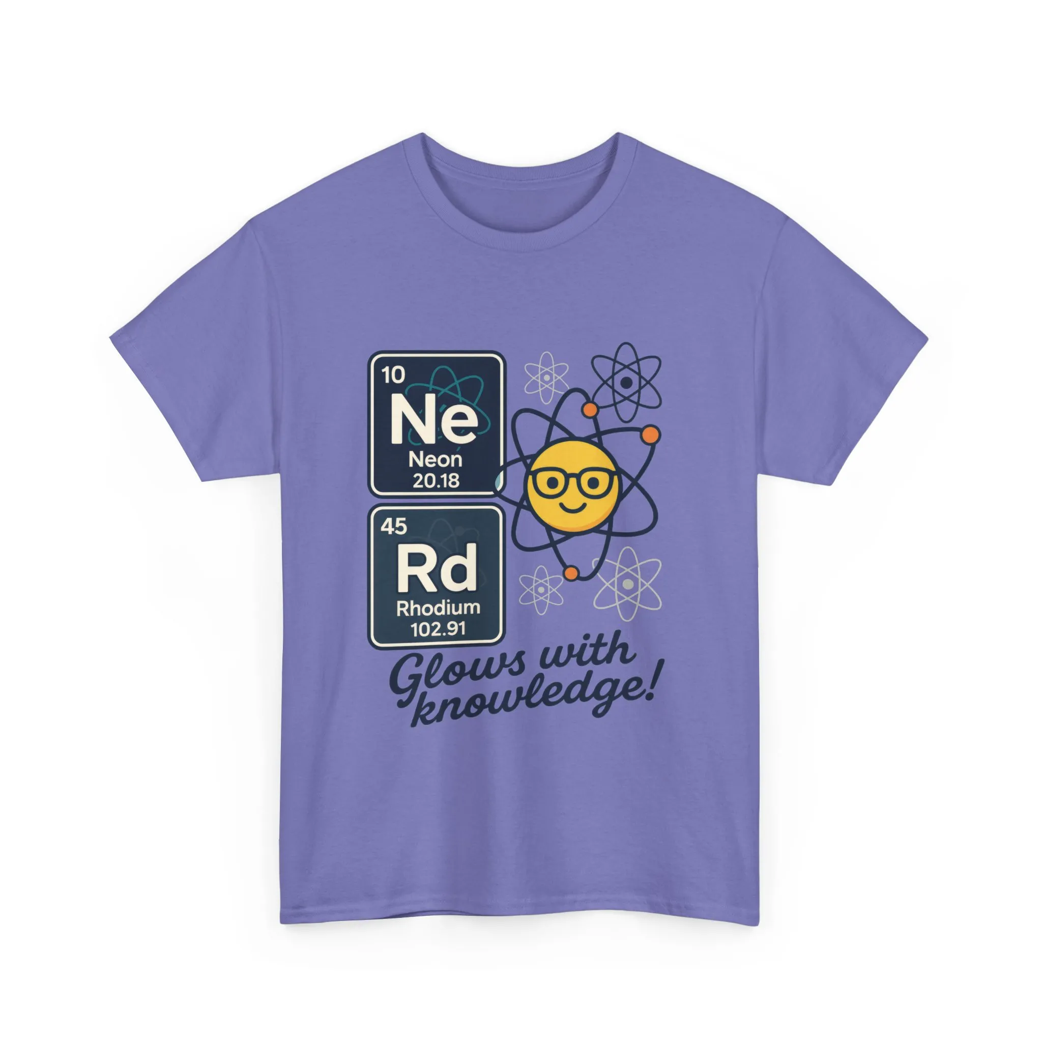 Funny Womens Nerd T-Shirt, NeRd Periodic Table Shirt, Glowing Knowledge Tee, Science Lover Gift, Chemistry Shirt, STEM Apparel, Science Tee - Image 10