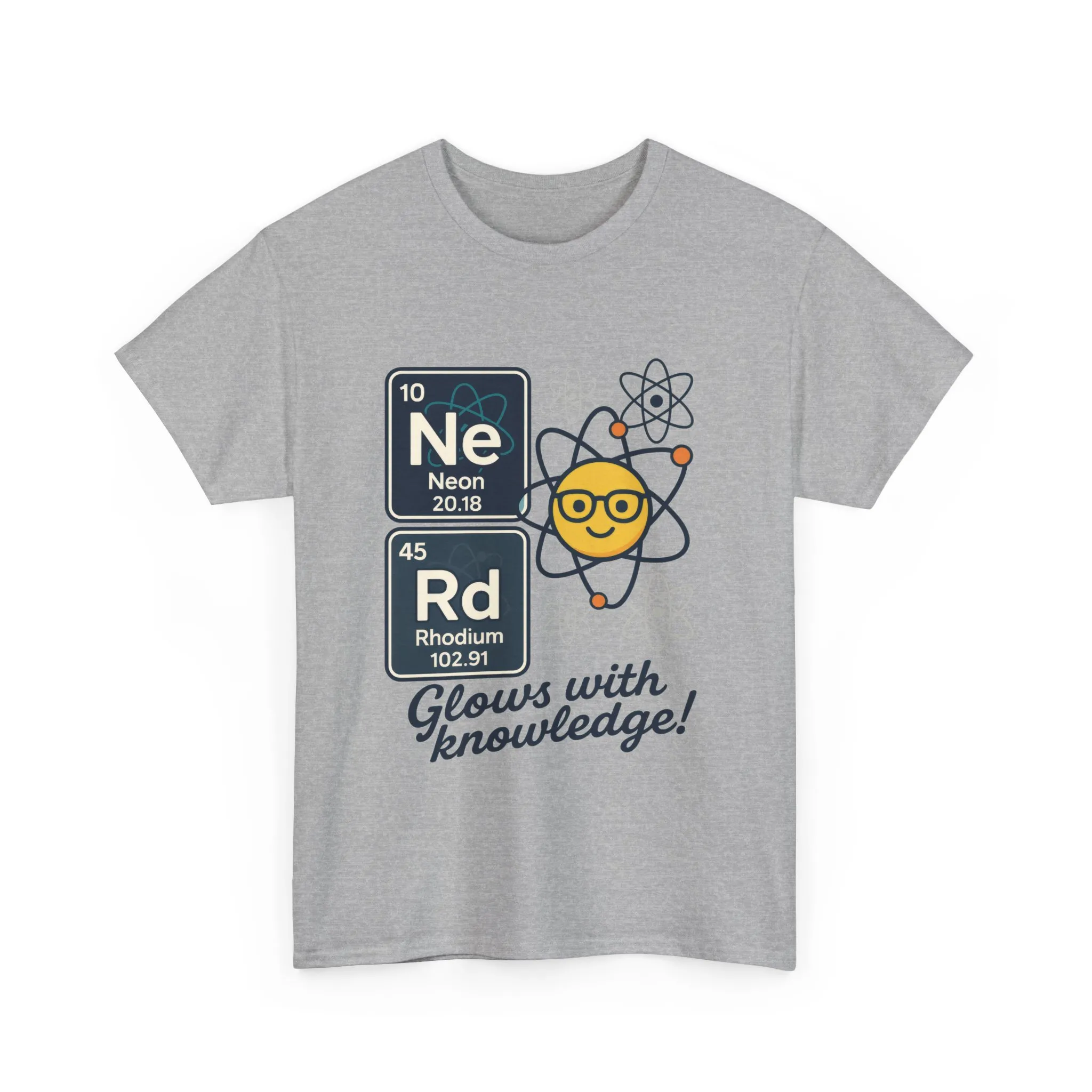 Funny Mens Nerd T-Shirt, NeRd Periodic Table Shirt, Glowing Knowledge Tee, Science Lover Gift, Chemistry Shirt, STEM Apparel, Science Tee - Image 31