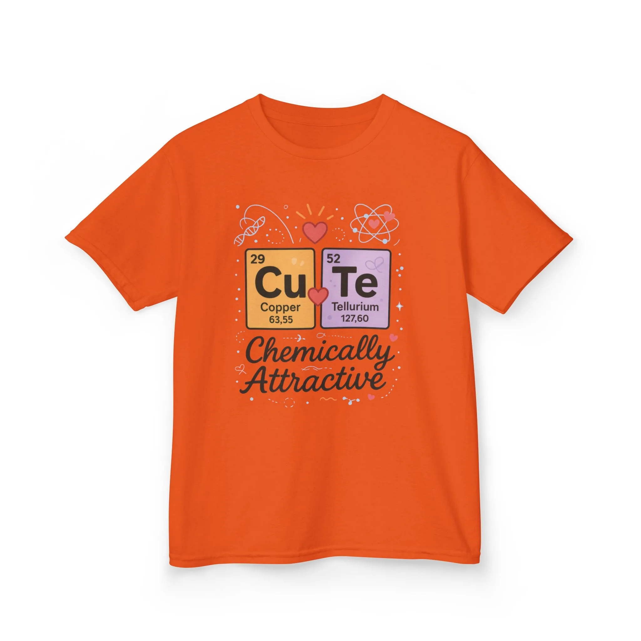 Cute Science Kids TeeT-Shirt, Periodic Table Tee, Funny Nerdy Gift for Young Girl, Cute Chemistry Young Girl T-Shirt, Classroom Wear - Image 23