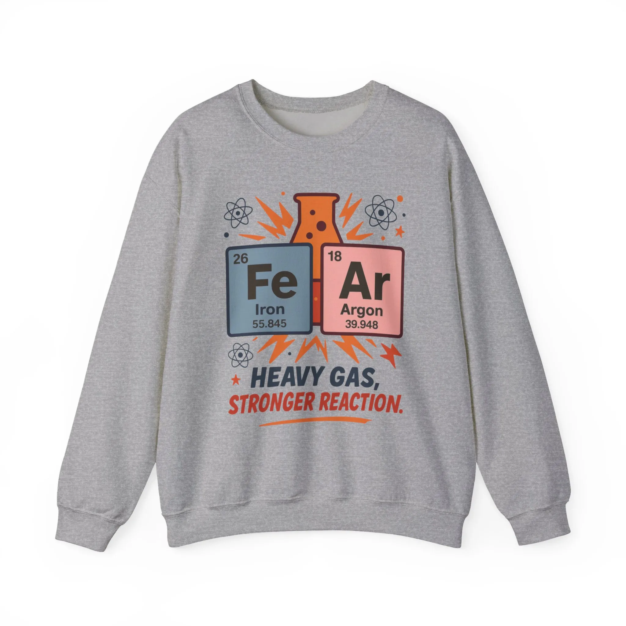 Chemistry Humor Crewneck Sweatshirt, Science Gift, Unisex Humor Apparel, Funny Chemistry Sweater, Great for STEM Lovers, Science [...] - Image 4