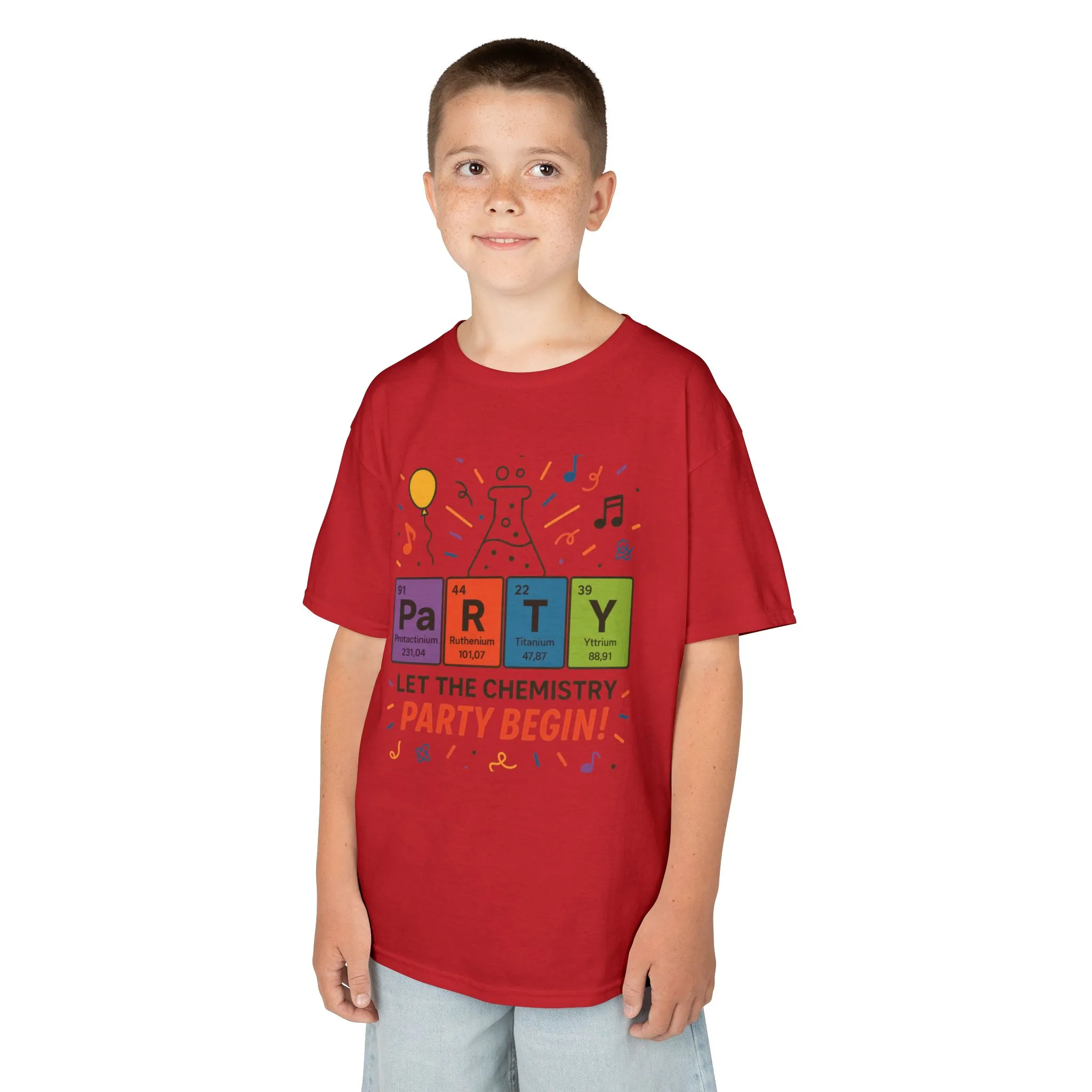 Kids' Chemistry Party T-Shirt, Periodic Table Tee, Funny Science Shirt for Boys & Girls, Science Tee, Unique Educational Apparel - Image 27