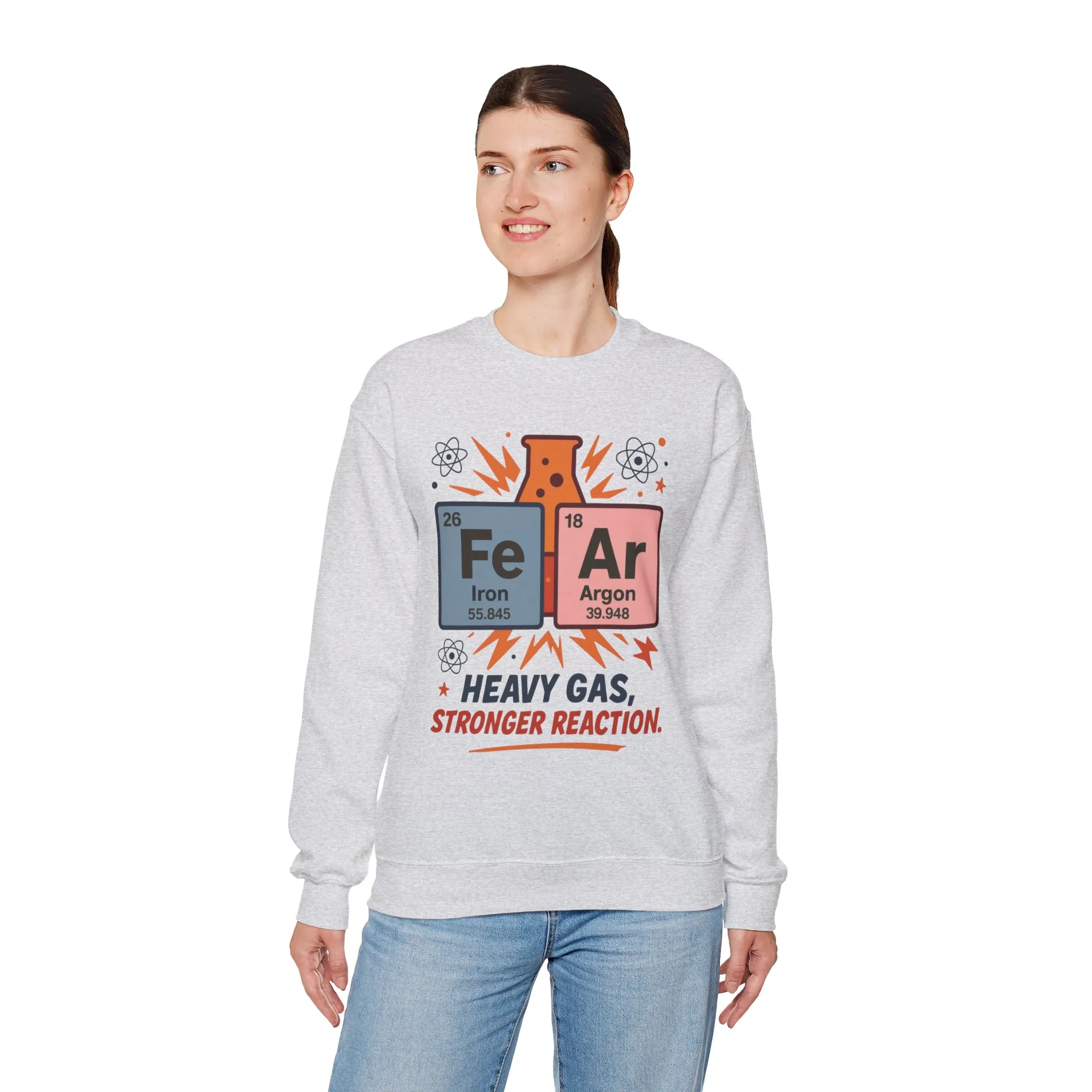 Chemistry Humor Crewneck Sweatshirt, Science Gift, Unisex Humor Apparel, Funny Chemistry Sweater, Great for STEM Lovers, Science [...] - Image 40