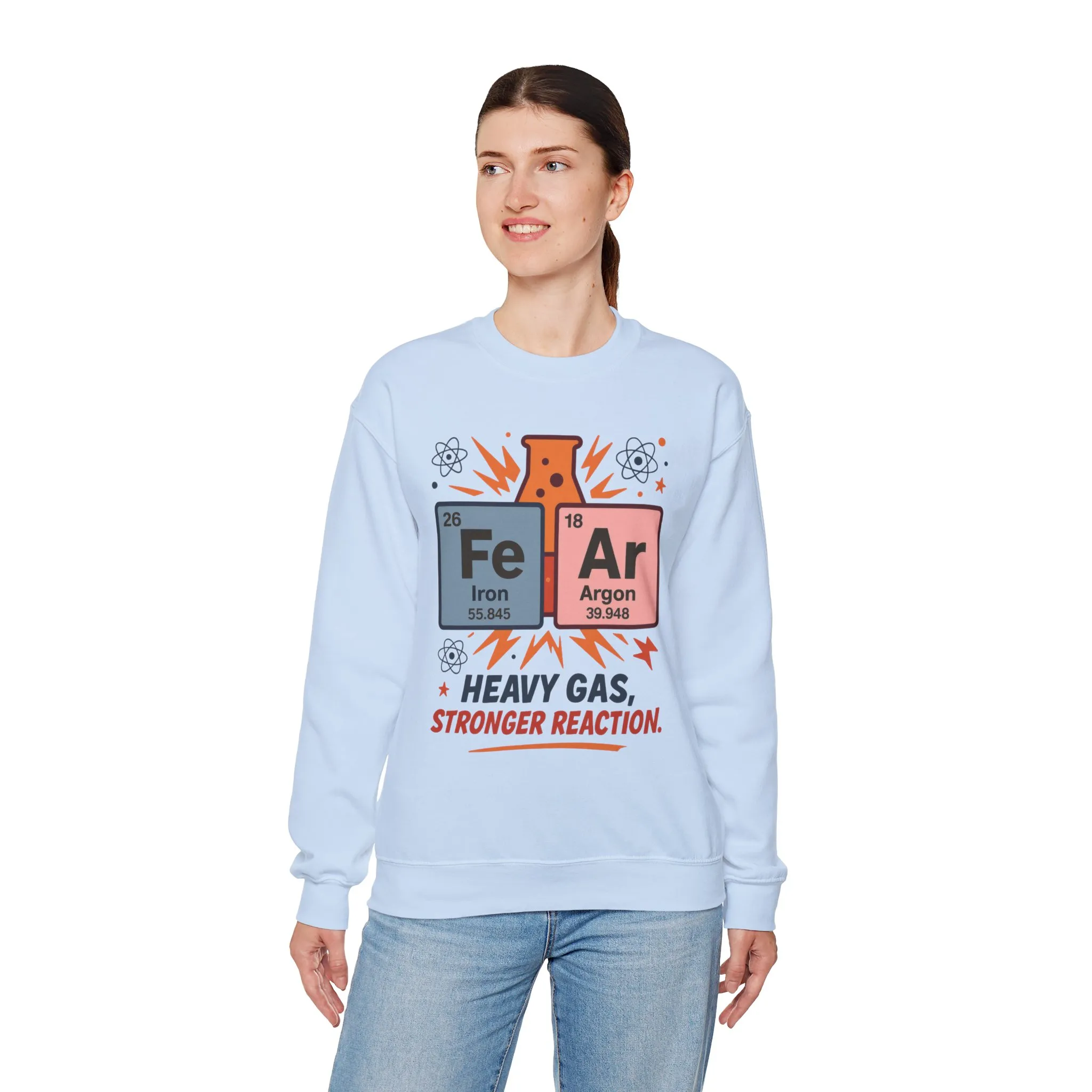 Chemistry Humor Crewneck Sweatshirt, Science Gift, Unisex Humor Apparel, Funny Chemistry Sweater, Great for STEM Lovers, Science [...] - Image 18