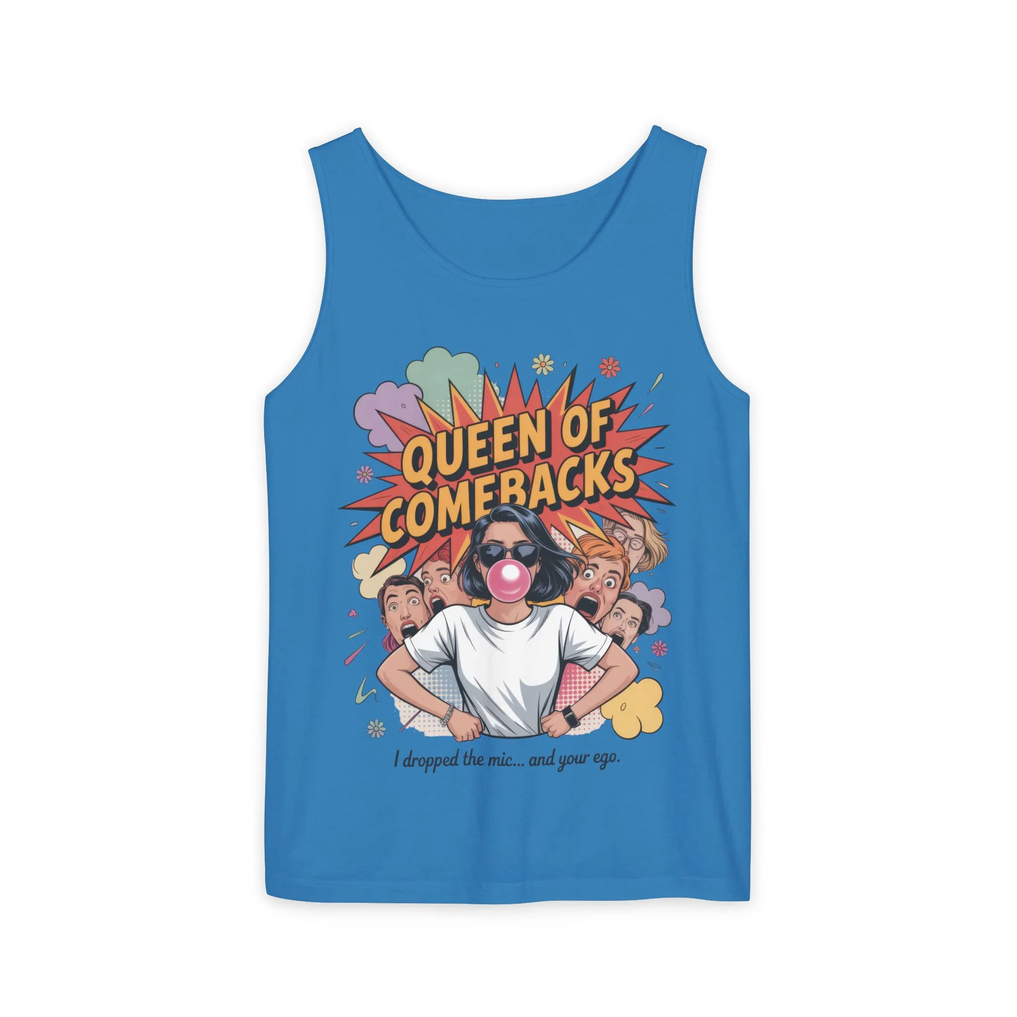 Funny Women's Tank Top, Queen of Comebacks Tee, Funny Graphic Tank, Gift for Her, Casual Wear, Comedy Apparel - Image 11
