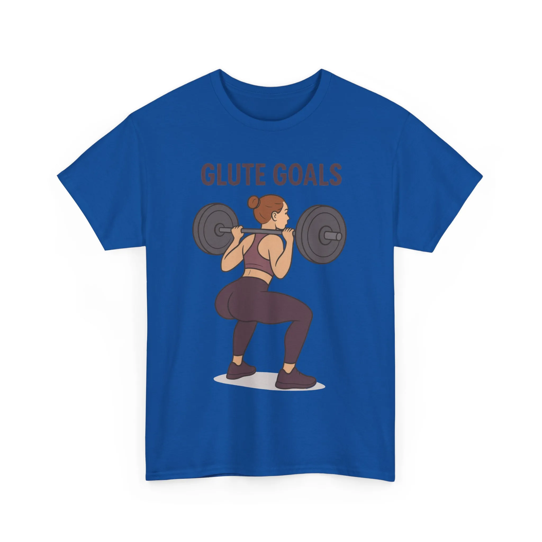 Glute Goals Fitness T-Shirt, Funny Gym Shirt for Women, Squat Workout Tee, Motivational Gym Shirt for Active Lifestyle, Fitness Lovers Gift - Image 13