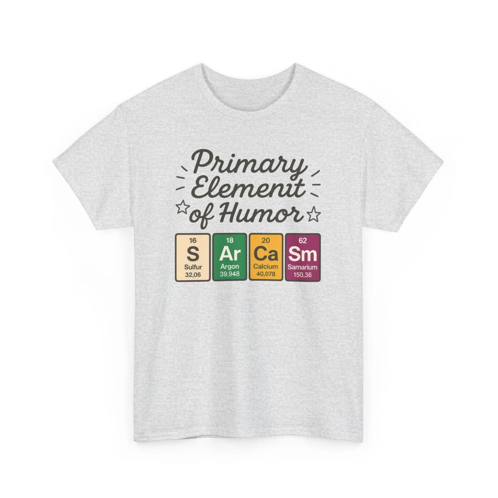 Funny Womens Sarcasm T-Shirt, Element of Humor Tee, Science Nerd Shirt, Chemistry Humor Tee, Gift for Science Lovers, Science Party Apparel - Image 4