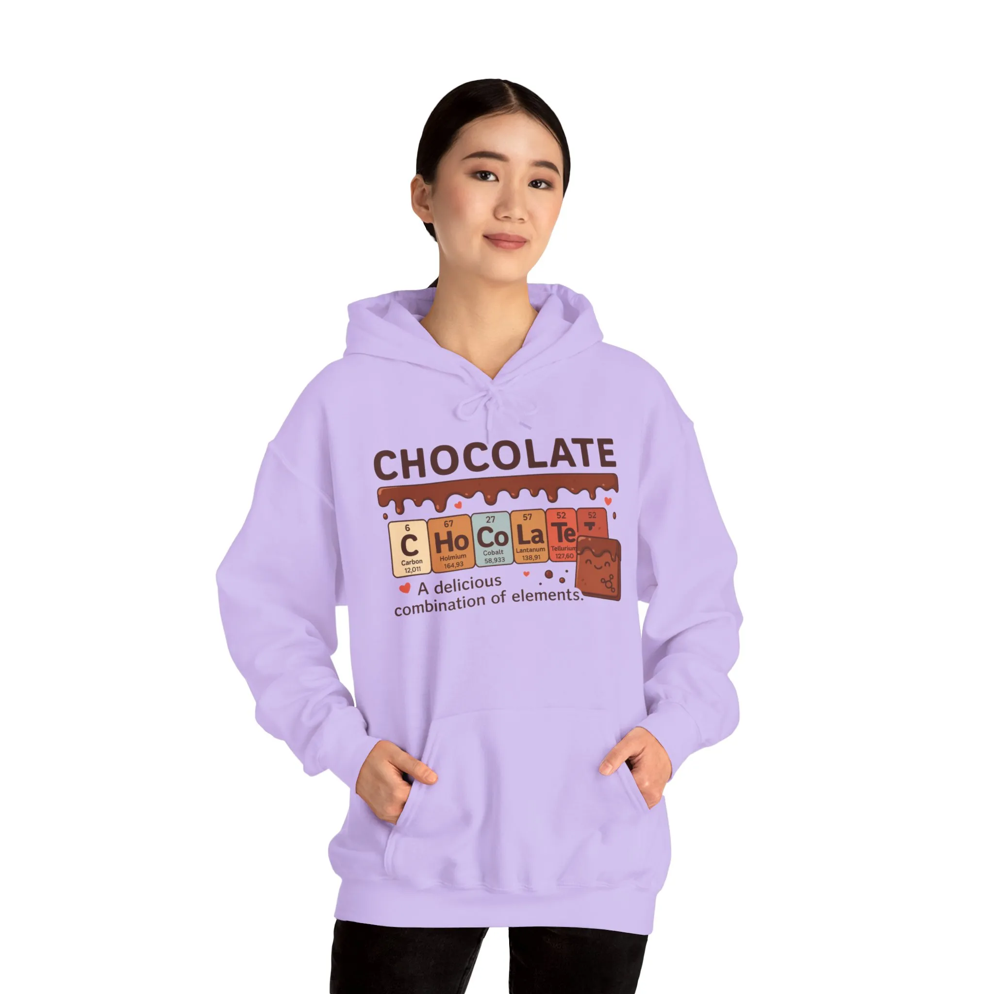 Chocolate Lovers Comfort Hoodie, Perfect Gift for Chemistry Lovers, Casual Wear, Sweet Treats Enthusiasts, Birthdays, Chemistry Students - Image 32