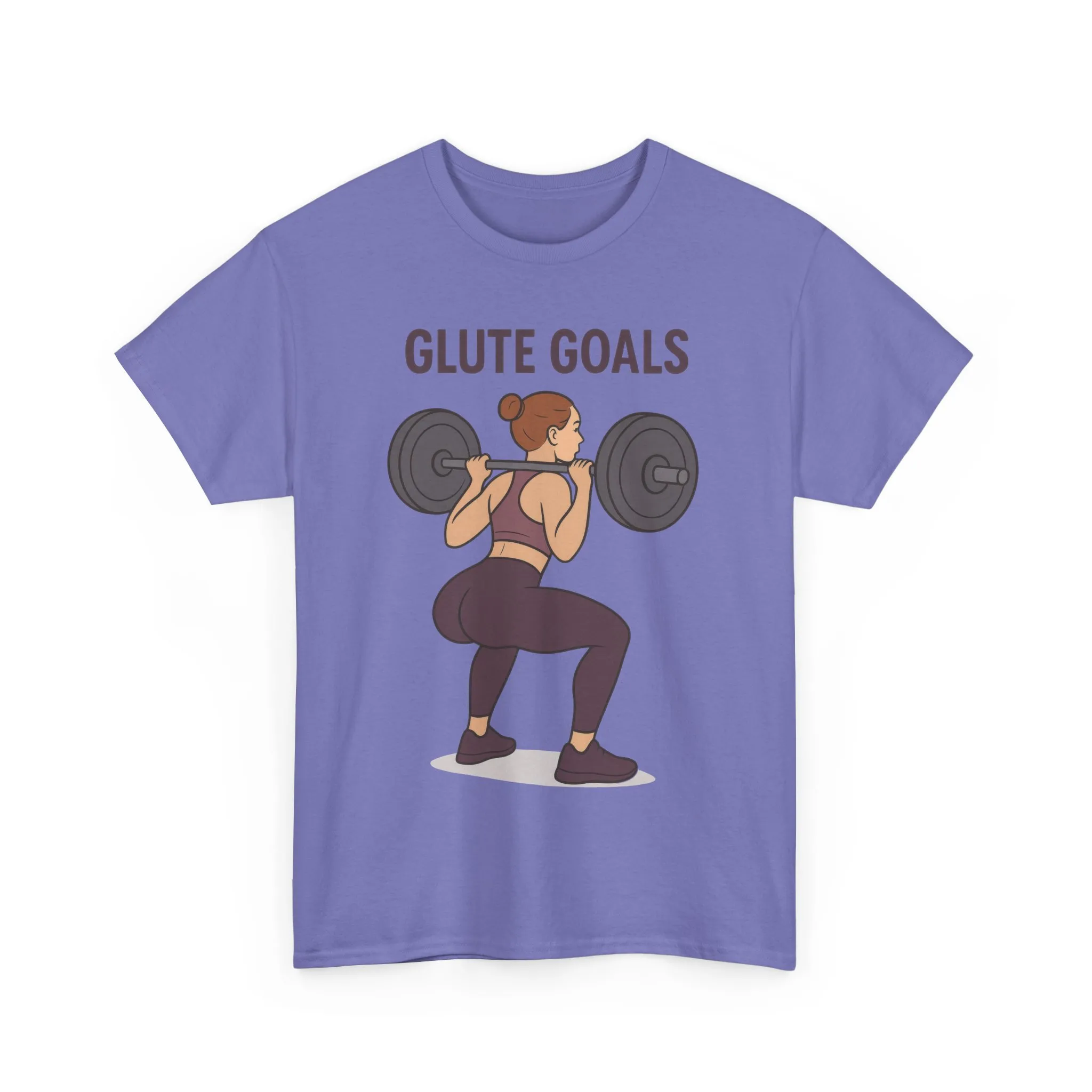 Glute Goals Fitness T-Shirt, Funny Gym Shirt for Women, Squat Workout Tee, Motivational Gym Shirt for Active Lifestyle, Fitness Lovers Gift - Image 15