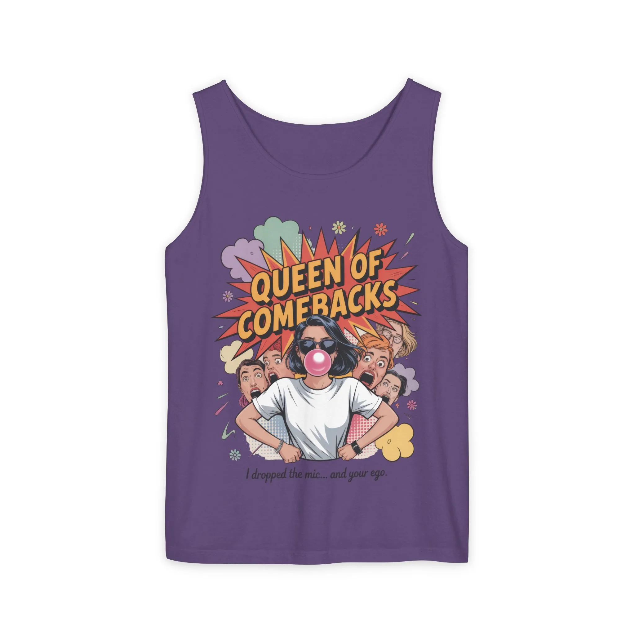 Funny Women's Tank Top, Queen of Comebacks Tee, Funny Graphic Tank, Gift for Her, Casual Wear, Comedy Apparel - Image 15
