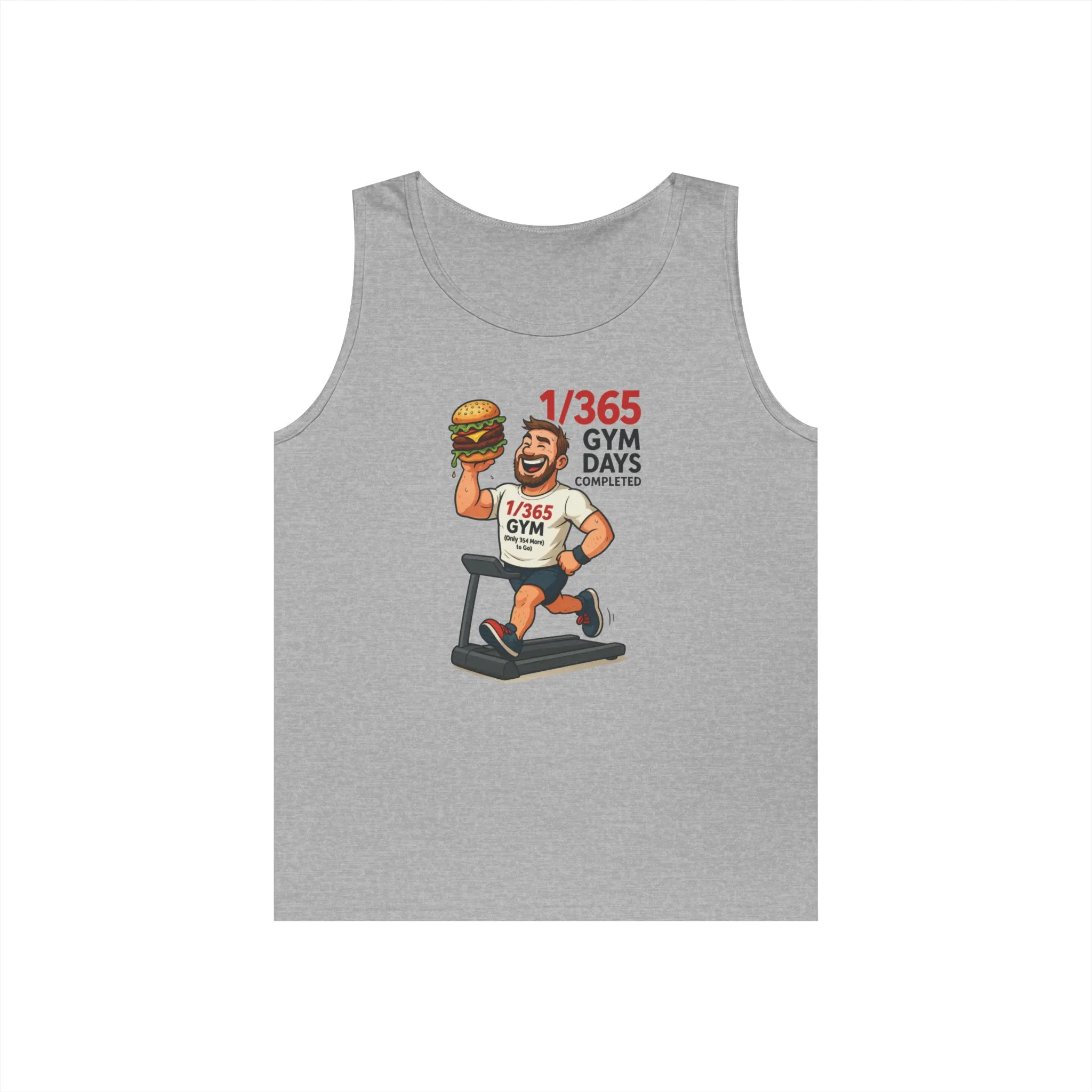 Funny Gym Tank for Men, Lazy Gym Day Gift for Him, Gym Motivation Tee, Fun Workout Tank Top, Fitness Gift, Gym Lovers Gift , Workout Shirt - Image 6