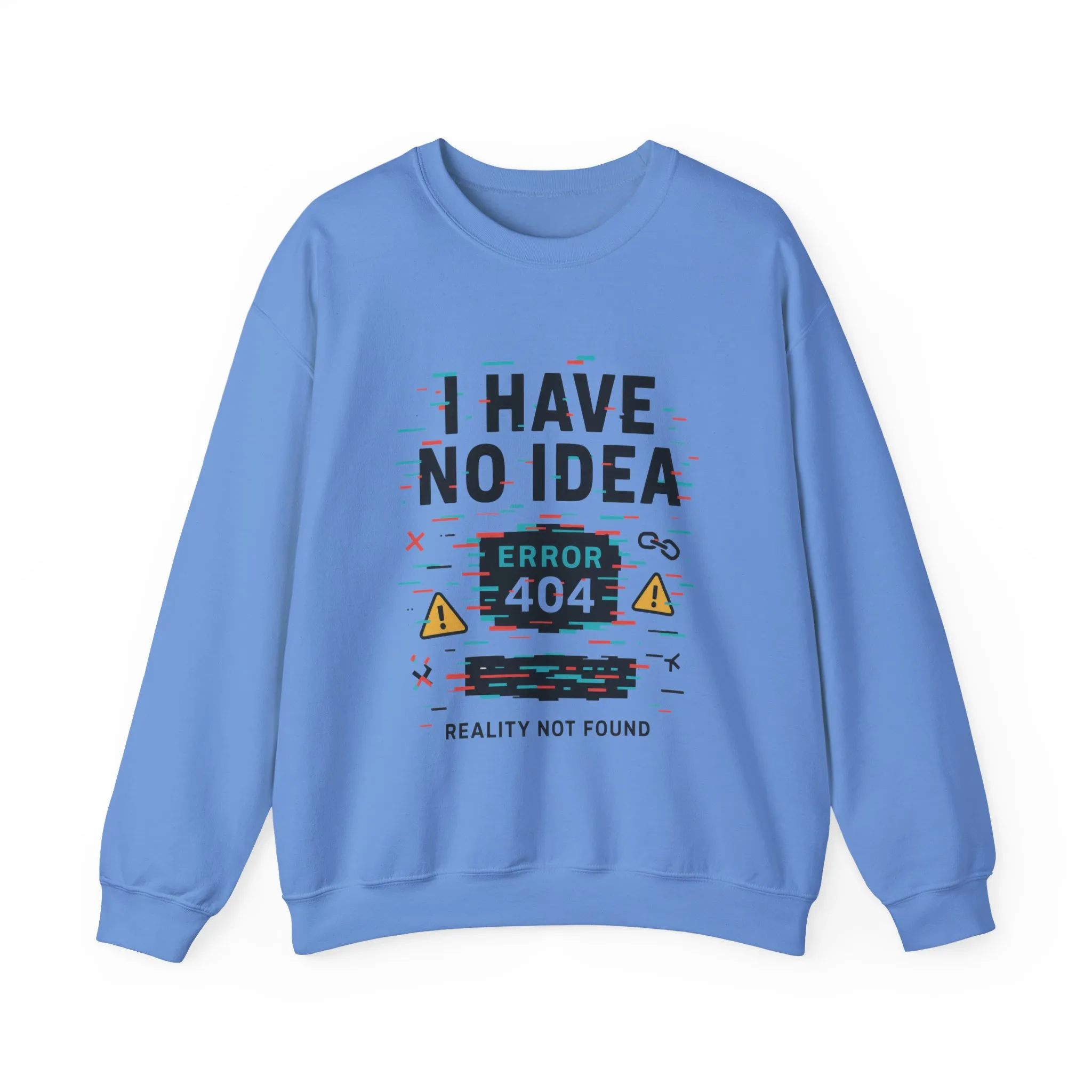Error 404 Humor Crewneck Sweatshirt, Comfy Unisex Oversized Sweater, Fun Casual Wear, Tech Lover Gift, Everyday Loungewear - Image 16