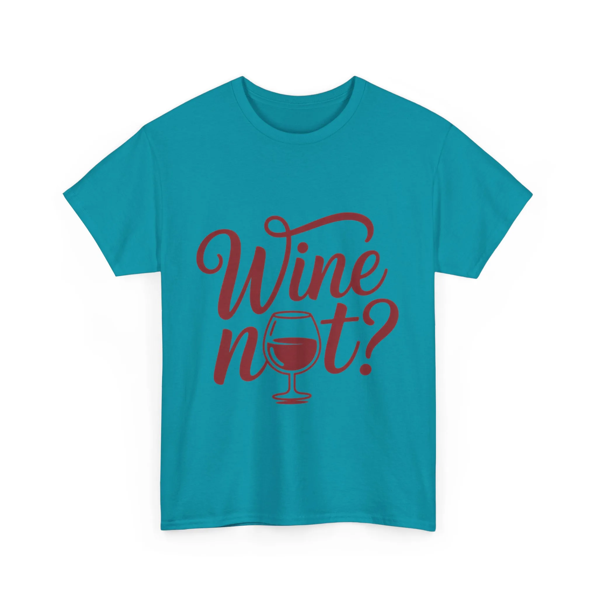 Funny Wine Lover Shirt, Wine Not Graphic Tee, Unisex Heavy Cotton T-Shirt, Pun Shirt for Wine Drinkers & Party Vibes, Gift for Wine-tasting - Image 38