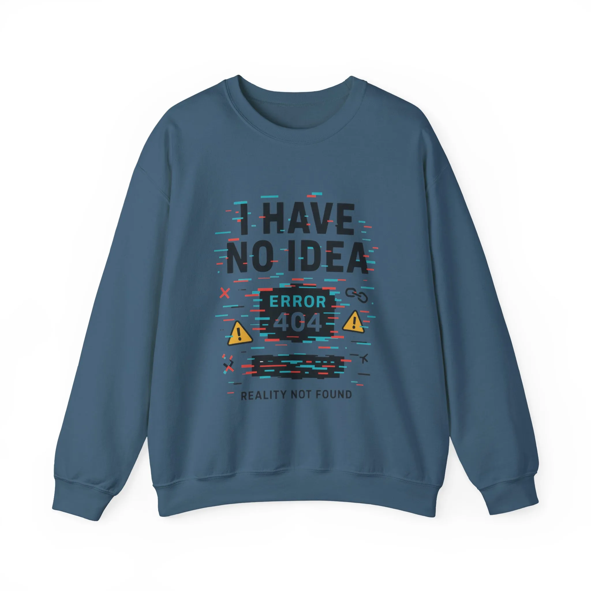 Error 404 Humor Crewneck Sweatshirt, Comfy Unisex Oversized Sweater, Fun Casual Wear, Tech Lover Gift, Everyday Loungewear - Image 20