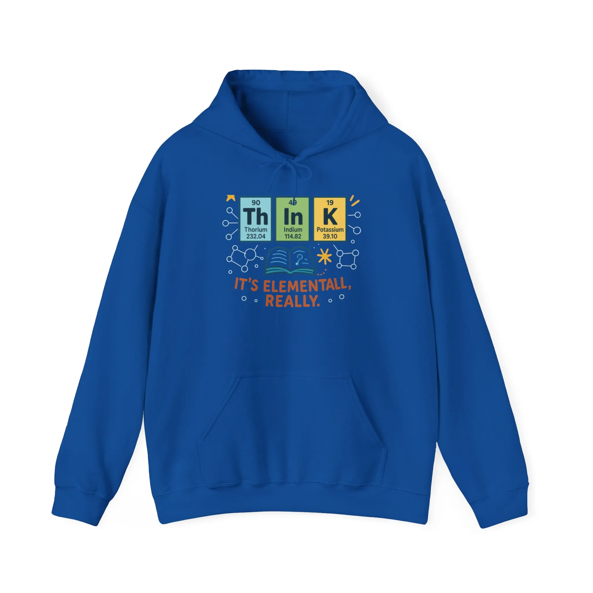 Think Hoodie for Women, Funny Chemistry Hoodie, Element of Humor Science Sweatshirt, Nerdy Gift for Her, Gift for Students, Science Lovers - Image 17