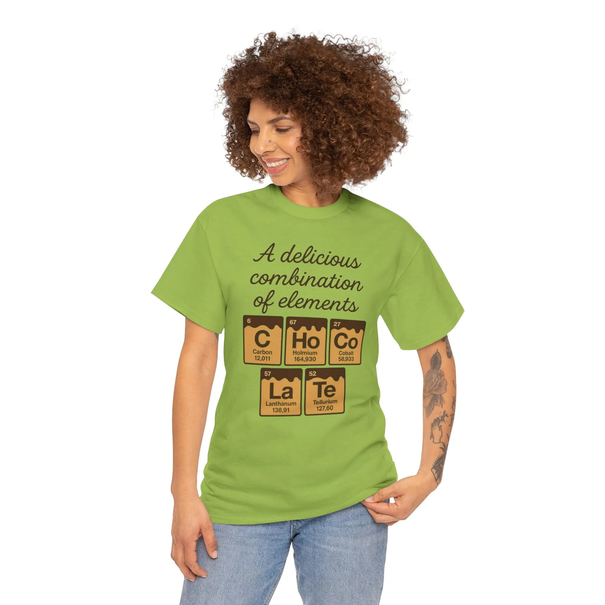Funny Womens Chocolate T-Shirt, Element Shirt, Sweet Science Gift for Her, Science Humor Shirt, Geeky Gift, Chemistry Inspired Tee - Image 5