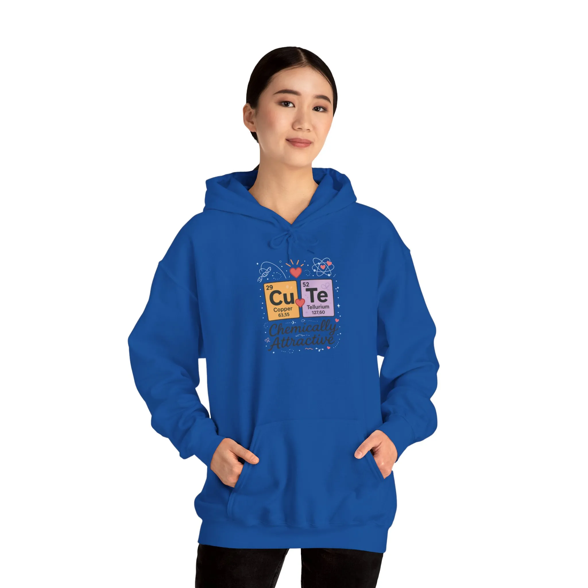 Cute Chemistry Hoodie for Women, CuTe Periodic Table Sweatshirt, Chemically Attractive Science Gift for Her, Great for Birthdays & Holidays - Image 20