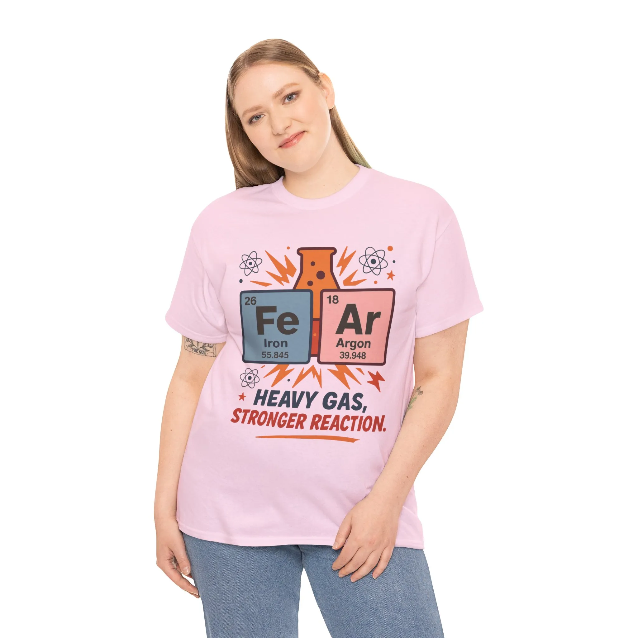 Funny Womens Science T-Shirt, FeAr Element Shirt, Chemistry Tee, Gift for Chemistry Lovers, Elements Table Humorous - Image 42