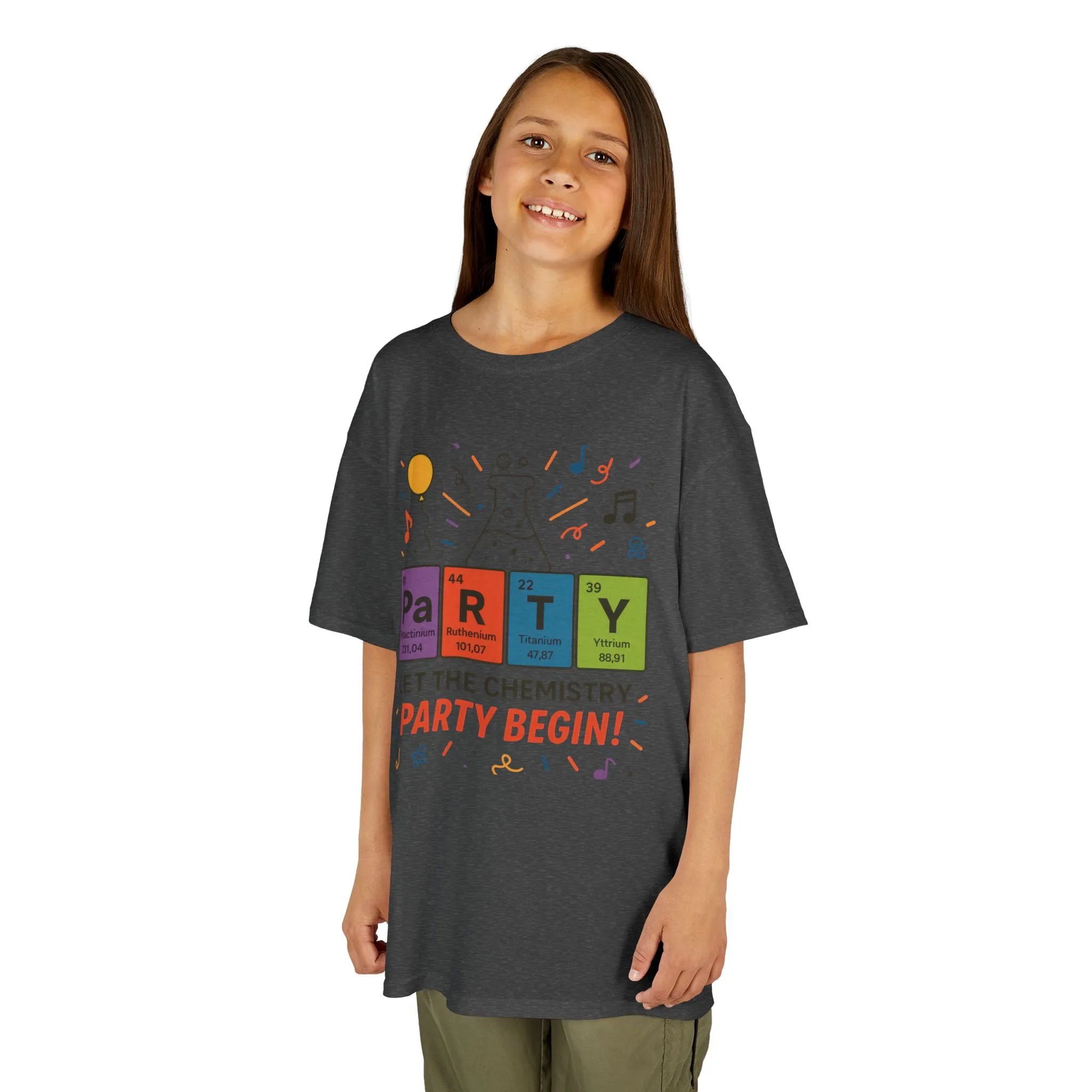 Kids' Chemistry Party T-Shirt, Periodic Table Tee, Funny Science Shirt for Boys & Girls, Science Tee, Unique Educational Apparel - Image 11