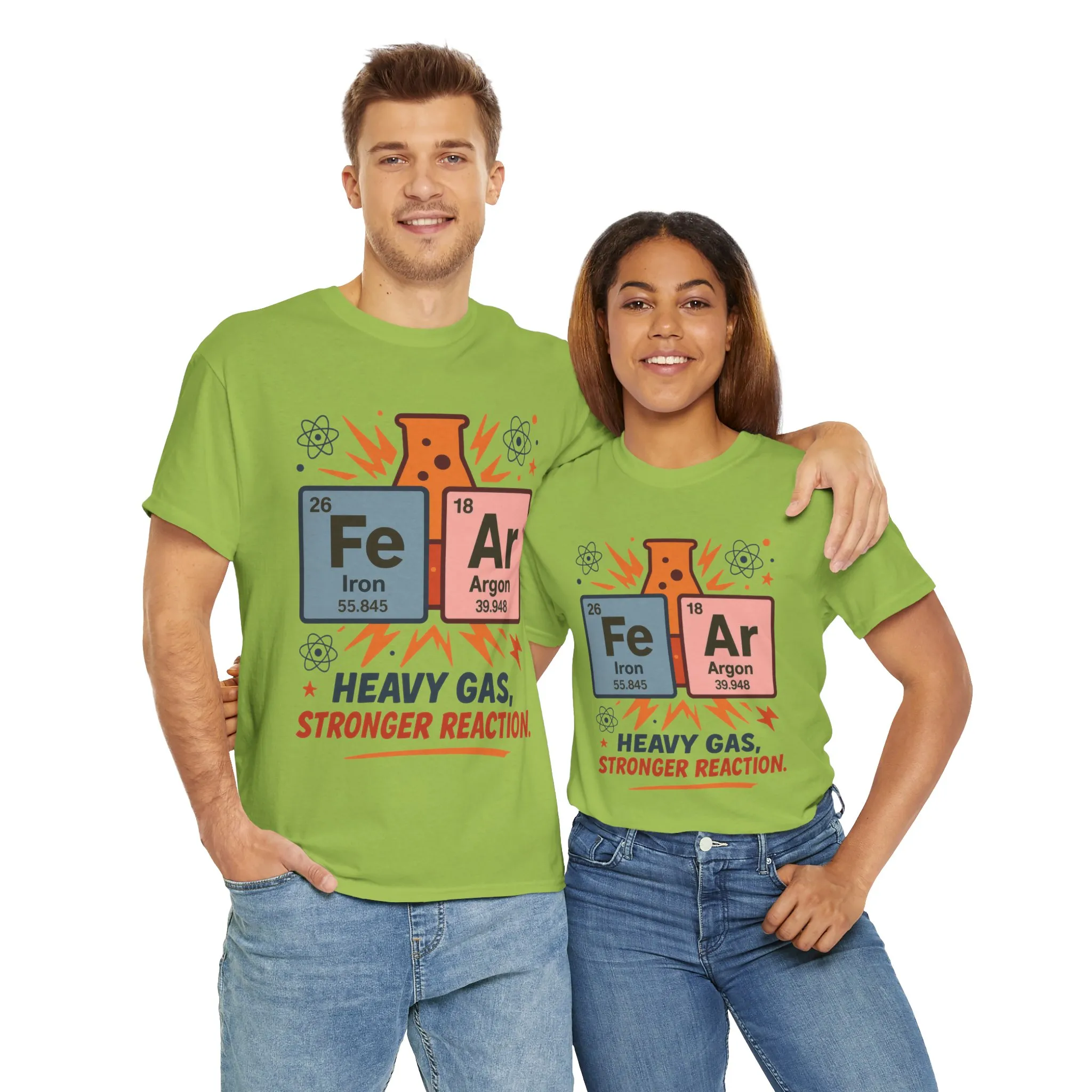 Funny Womens Science T-Shirt, FeAr Element Shirt, Chemistry Tee, Gift for Chemistry Lovers, Elements Table Humorous - Image 13