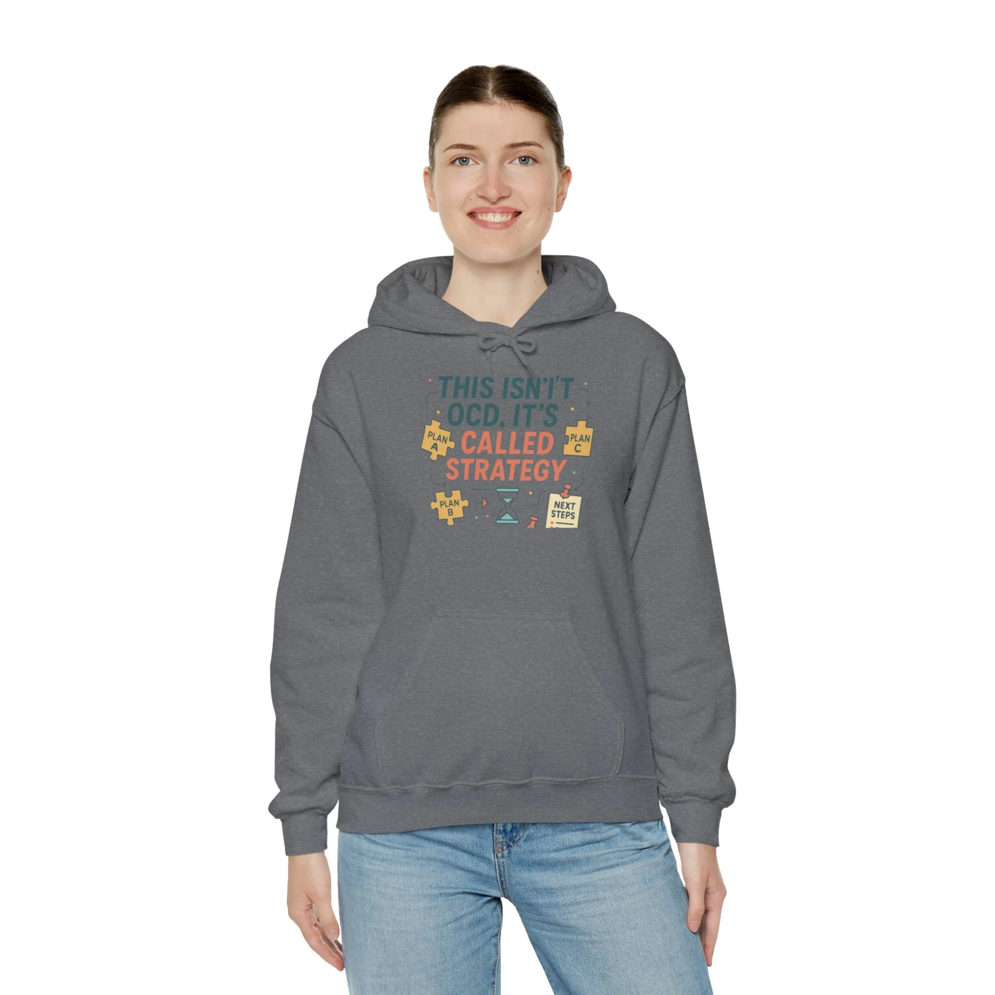 Strategic Humor Hoodie, Unisex Sweatshirt, Gift for Strategists, Funny Hoodie, Planner Gift, Cozy Stylish Sweatshirt, Relaxed Fit Hoody - Image 20