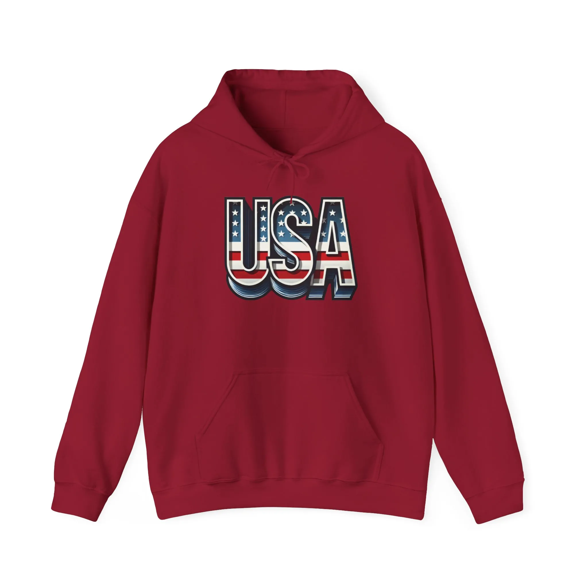 USA Flag Unisex Hoodie, Patriotic Sweatshirt, Independence Day Gift, American Pride Apparel, Casual Layering - Image 40