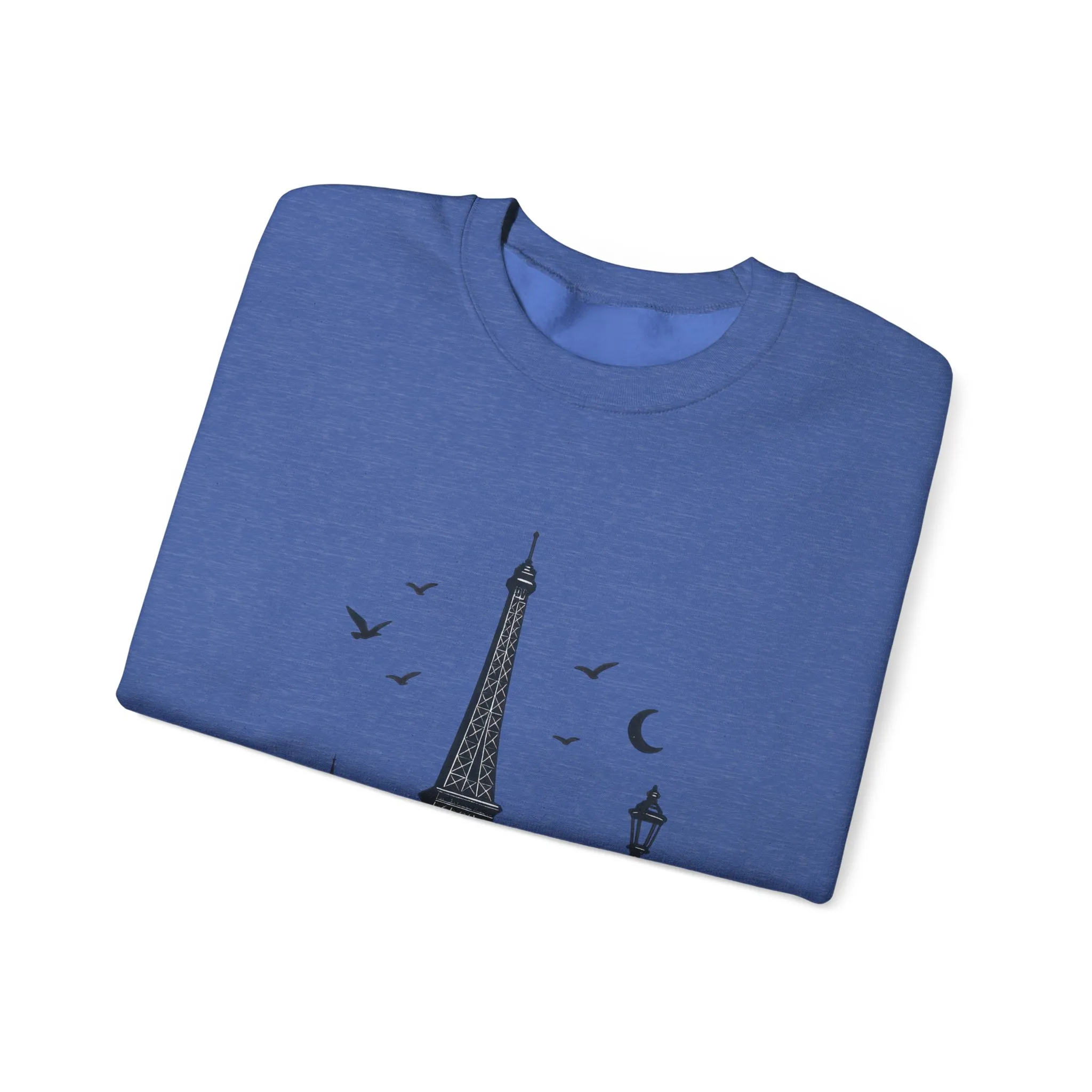 Vintage Parisian Crewneck Sweatshirt, Eiffel Tower Sweater, Cozy Travel Gift, Unisex Fashion, Casual Paris Sweatshirt - Image 23