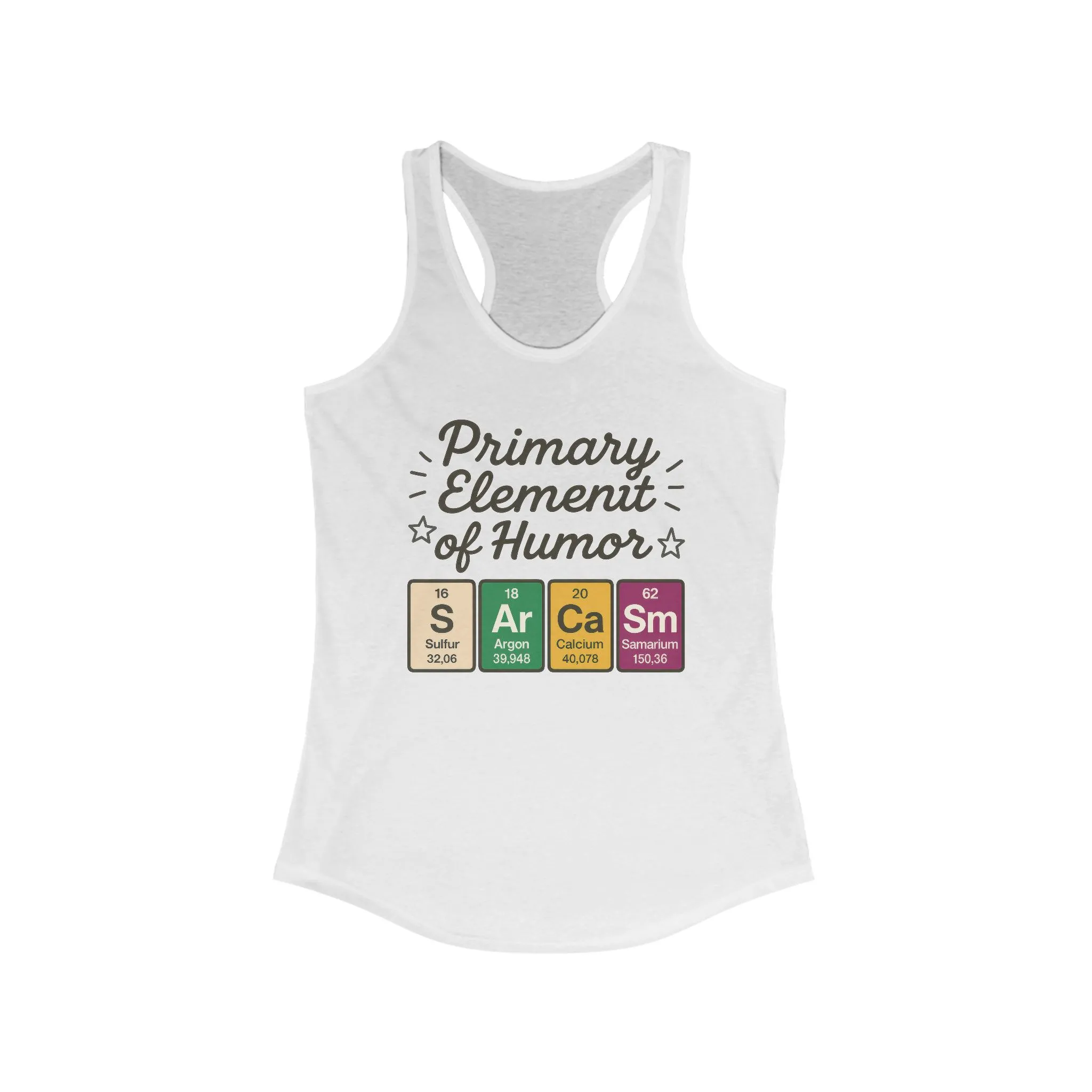 Women's Humorous Science Tank, Funny Gym Top, Workout Tank, Science Lovers Gift, Summer Wear, Funny Chemistry Shirt, Science Teacher Gift - Image 3