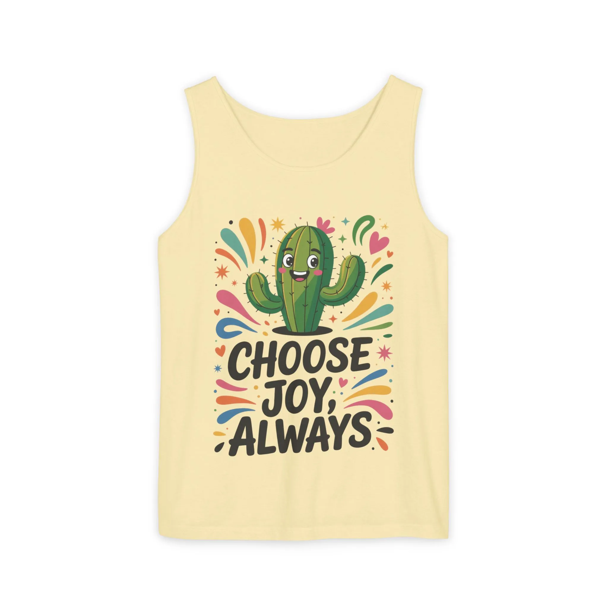 Joyful Cactus Womens Tank Top, Choose Joy Always, Summer Tank, Casual Wear, Gift for Friends, Trendy Top, Vacation Outfit - Image 28