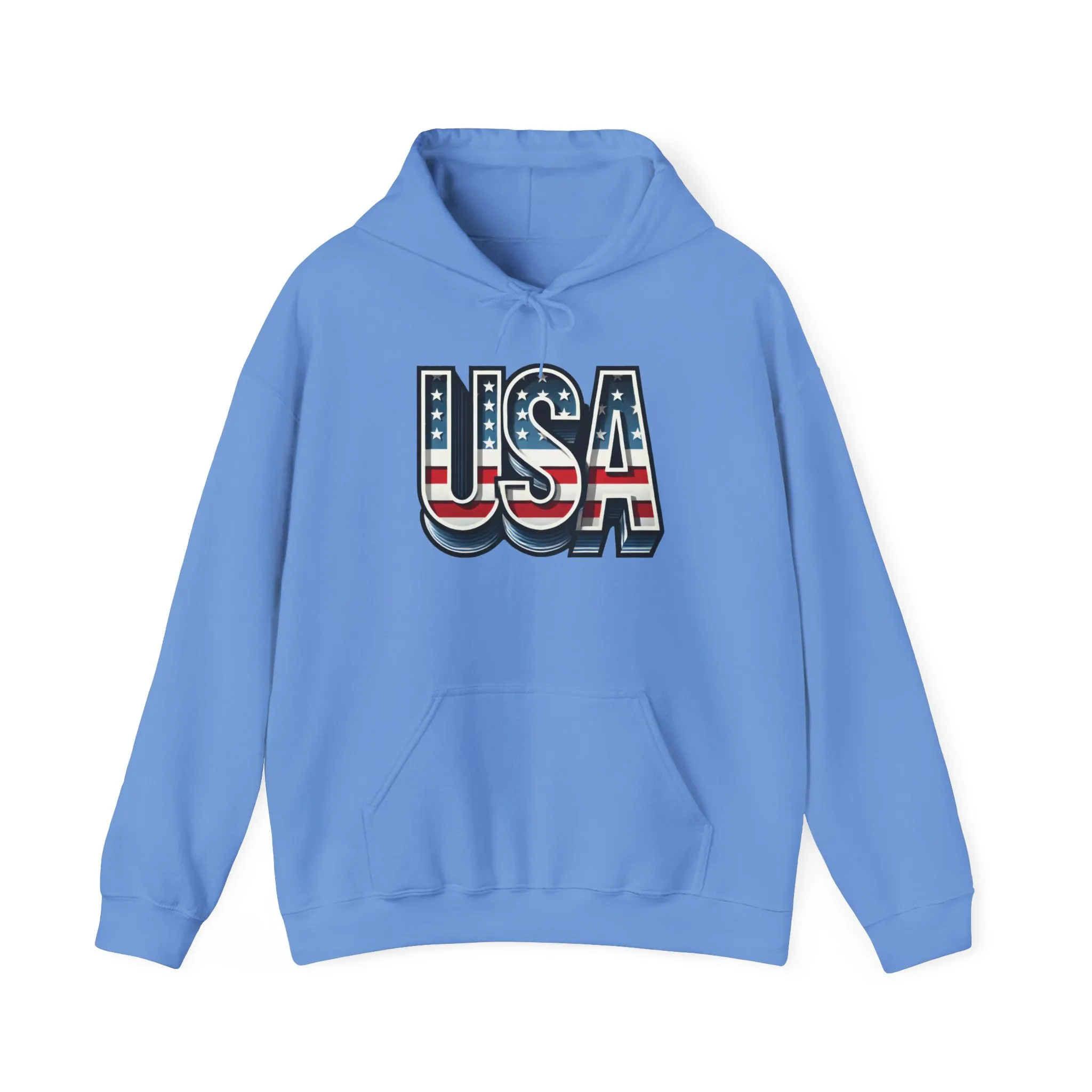 USA Flag Unisex Hoodie, Patriotic Sweatshirt, Independence Day Gift, American Pride Apparel, Casual Layering - Image 19