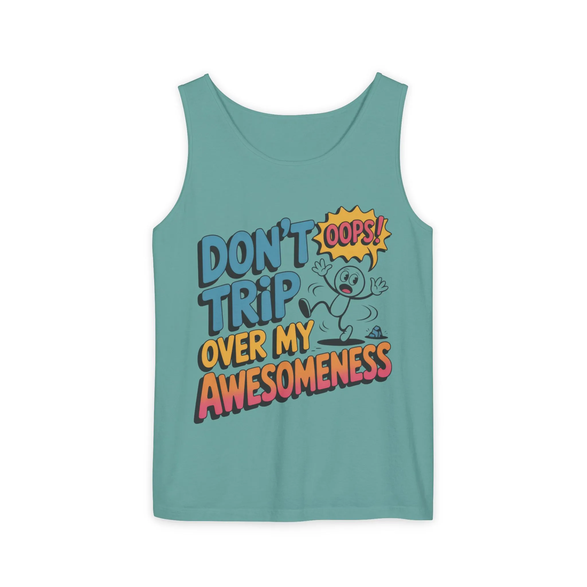 Funny Graphic Tank Top, Don't Trip Over My Awesomeness Tank, Womens Cotton Tank for Casual Wear, Gift for Friends, Birthday Gift, Humor Tee - Image 13
