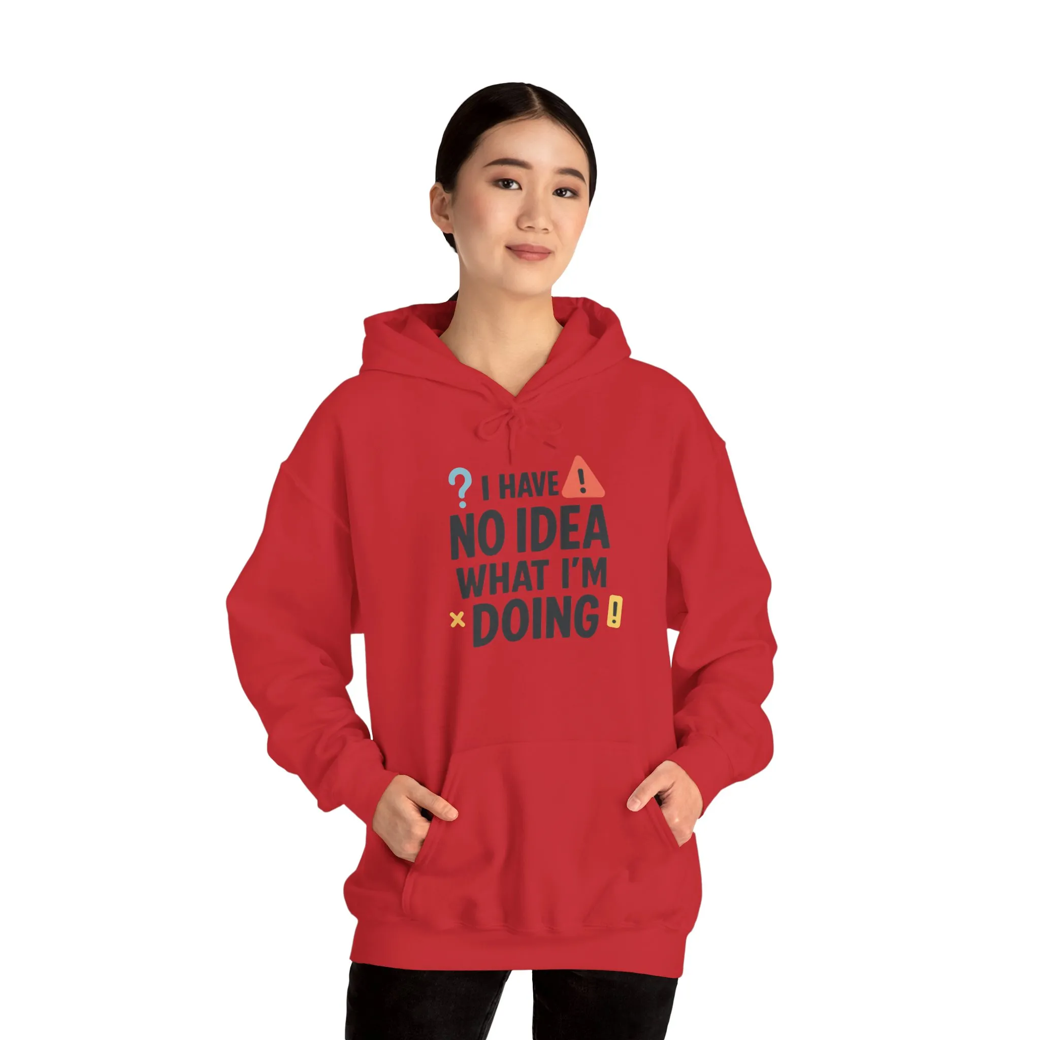 Funny Womens Hoodie, I Have No Idea What Im Doing, Chaotic Mood Sarcastic Sweatshirt for Her, Humor Hoodie, Cute Chaos Hoodie for Her - Image 32