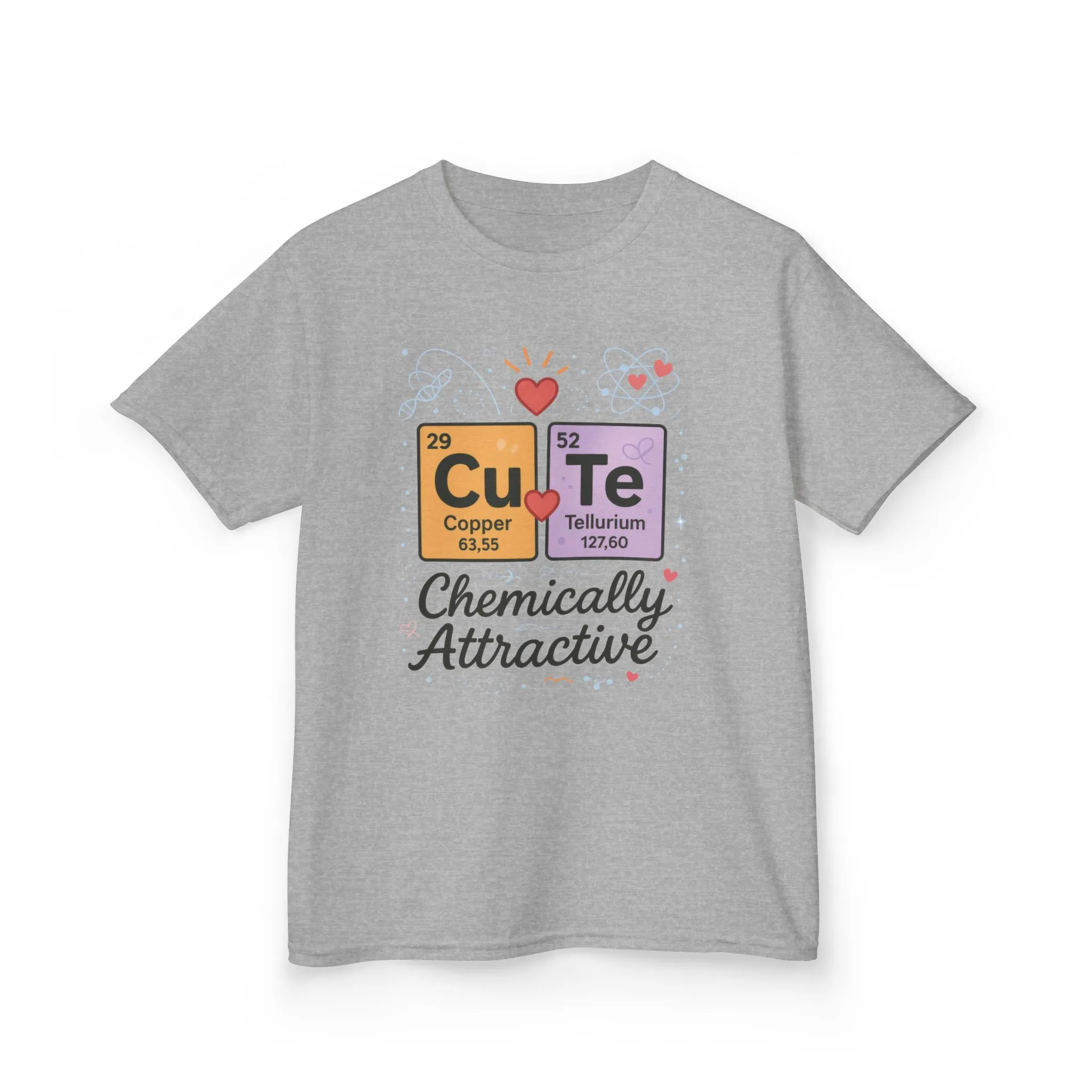 Cute Science Kids TeeT-Shirt, Periodic Table Tee, Funny Nerdy Gift for Young Girl, Cute Chemistry Young Girl T-Shirt, Classroom Wear - Image 21