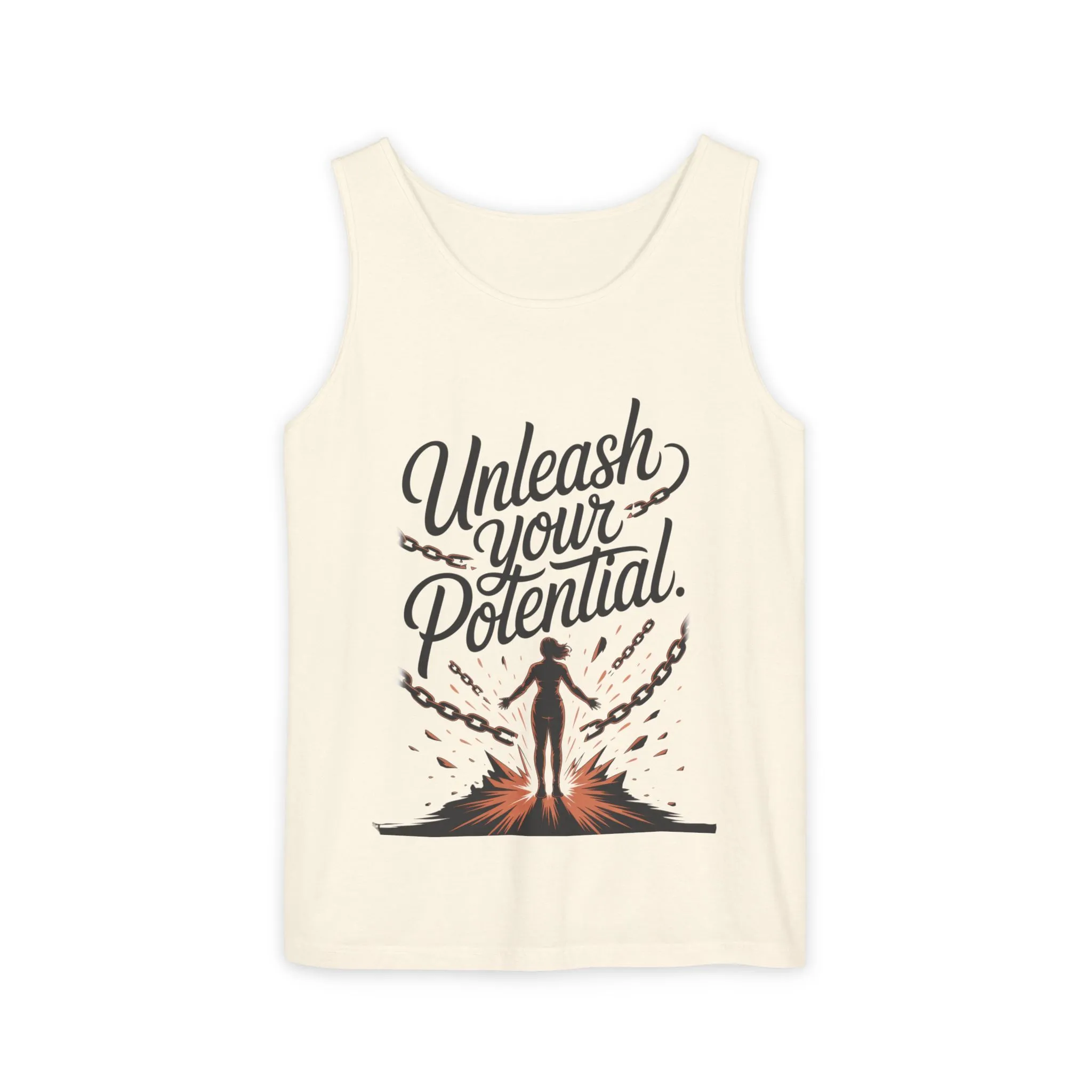 Unleash Your Potential Tank Top, Motivational Athletic Gear, Womens Workout Clothing, Inspirational Summer Outfit, Fitness Gift, [...] - Image 5