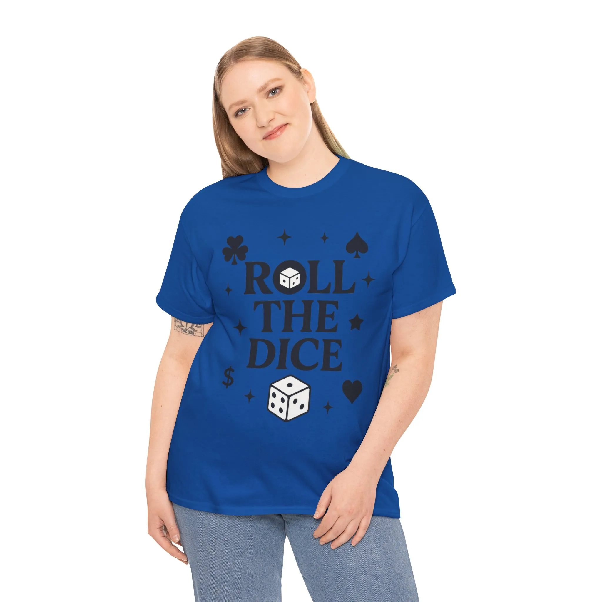 Fun Dice & Card Games Unisex Tee, Perfect for Game Nights, Gifts for Gamers, Poker Events, Gambling Shirt, Casino Wear, Poker T-Shirt - Image 15