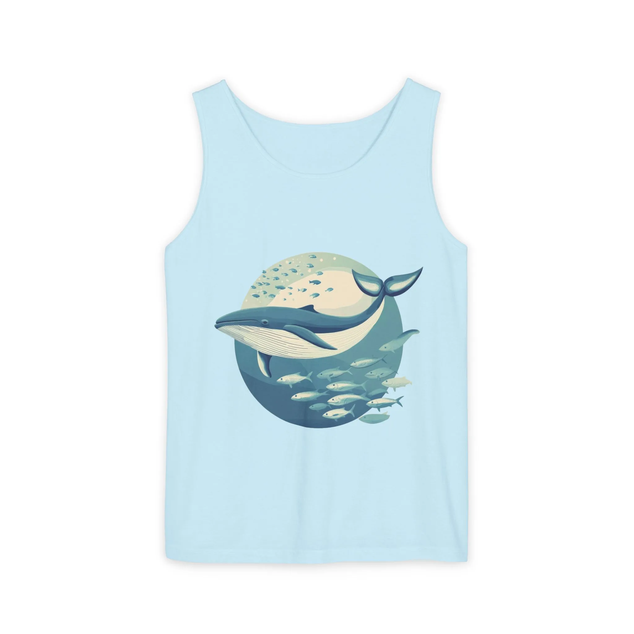 Ocean-Inspired Unisex Tank Top, Whale Design Shirt, Summer Casual Wear, Beach Vibes Gift, Eco-Friendly Fashion - Image 34