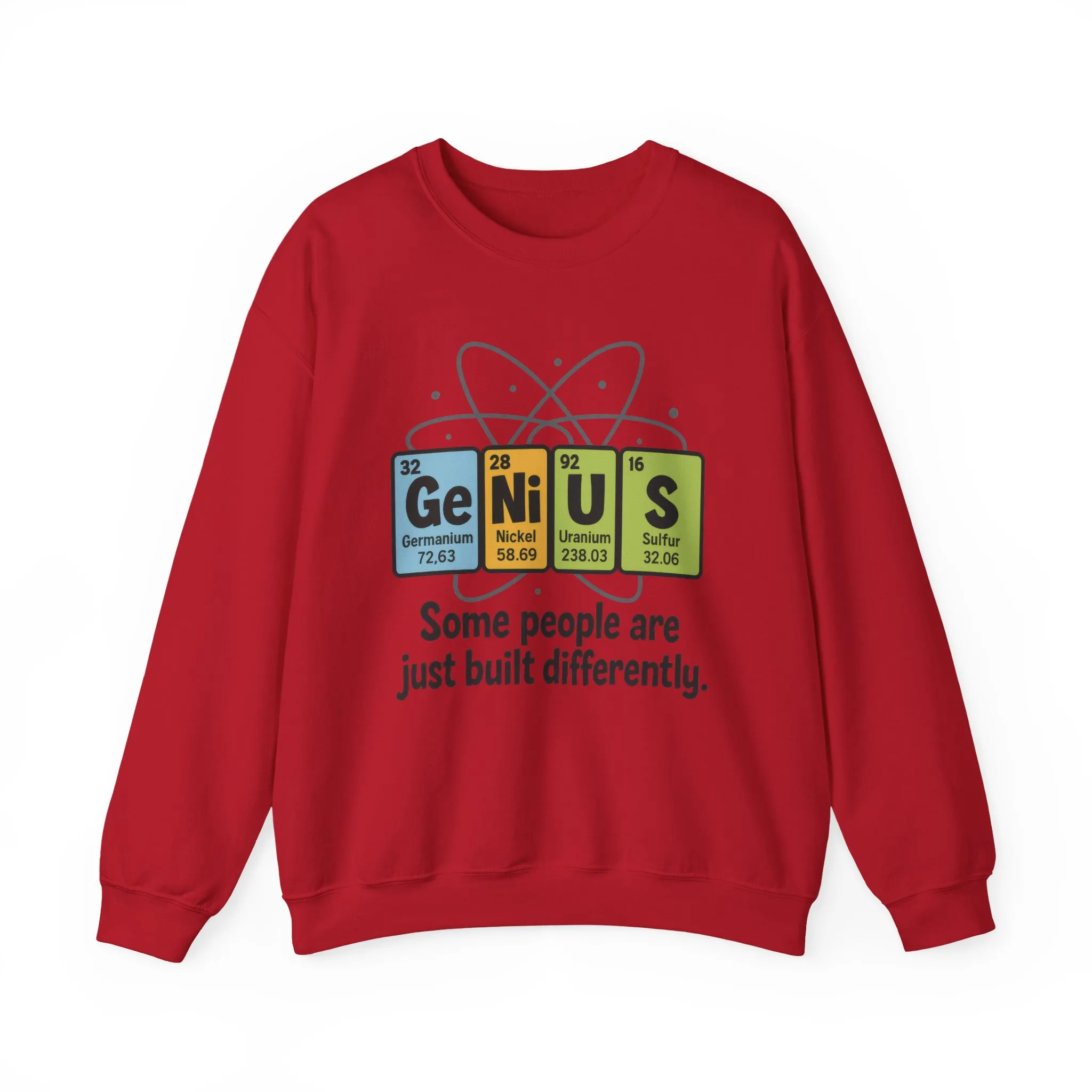 Funny Mens Genius Sweatshirt, Periodic Table Nerd Pullover, Smart Science Gift for Him, Genius Sweatshirt, Science Lovers Gift - Image 27