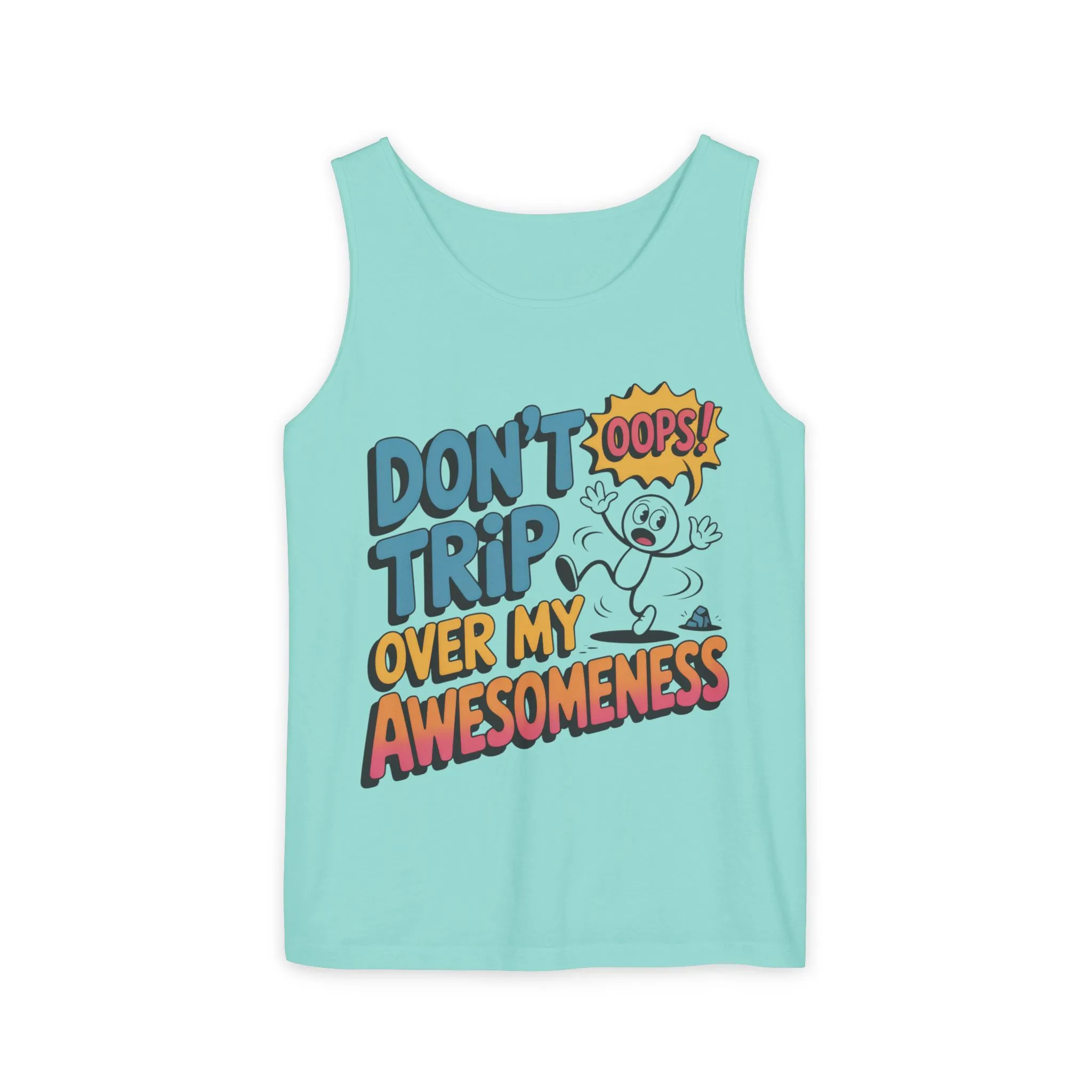 Funny Graphic Tank Top, Don't Trip Over My Awesomeness Tank, Womens Cotton Tank for Casual Wear, Gift for Friends, Birthday Gift, Humor Tee - Image 10