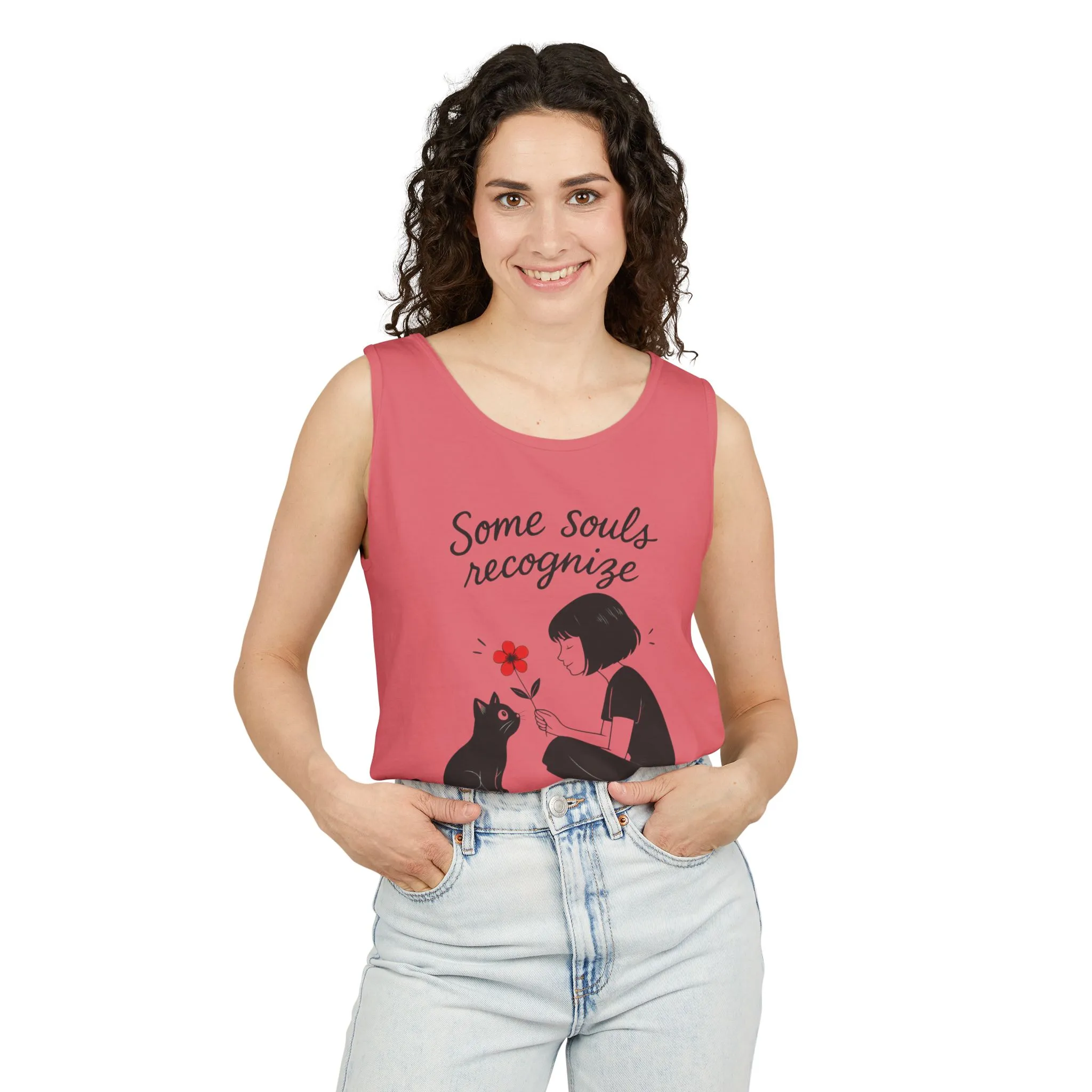 Cat Lover's Womens Tank Top, Perfect for Pet Lovers, Gift for Birthdays, Relaxation Wear, Cute Cat Lovers Womens Tee, - Image 41