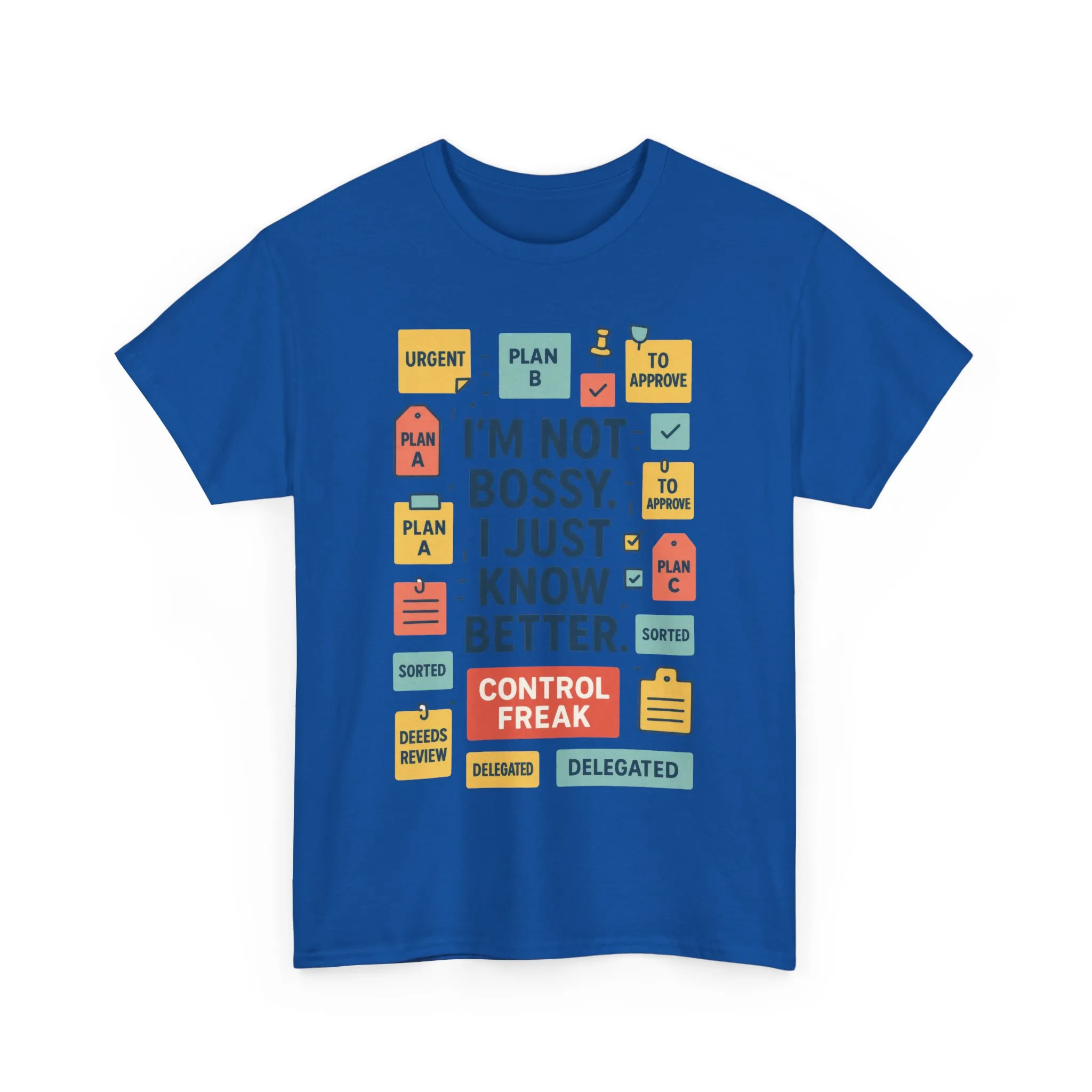 Funny Men's Control Freak T-Shirt, Perfect for Bossy Friends, Gift for Leaders, Fun Office Humor, Sarcastic Productivity Tee for Him - Image 25