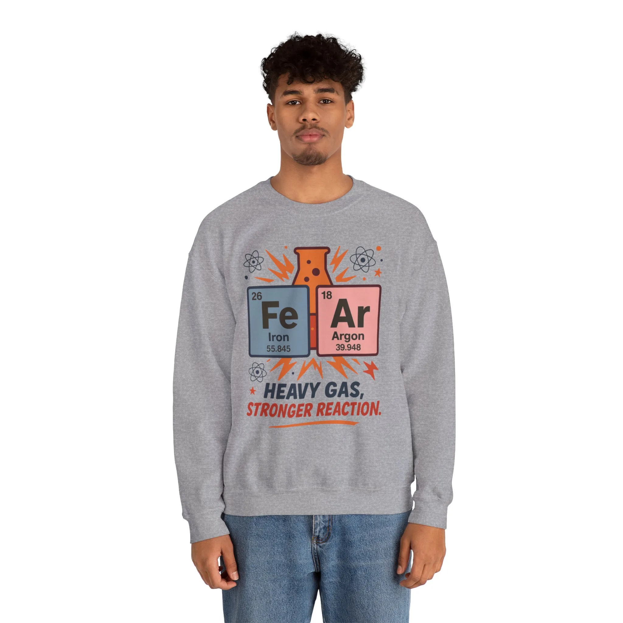 Chemistry Humor Crewneck Sweatshirt, Science Gift, Unisex Humor Apparel, Funny Chemistry Sweater, Great for STEM Lovers, Science [...] - Image 6