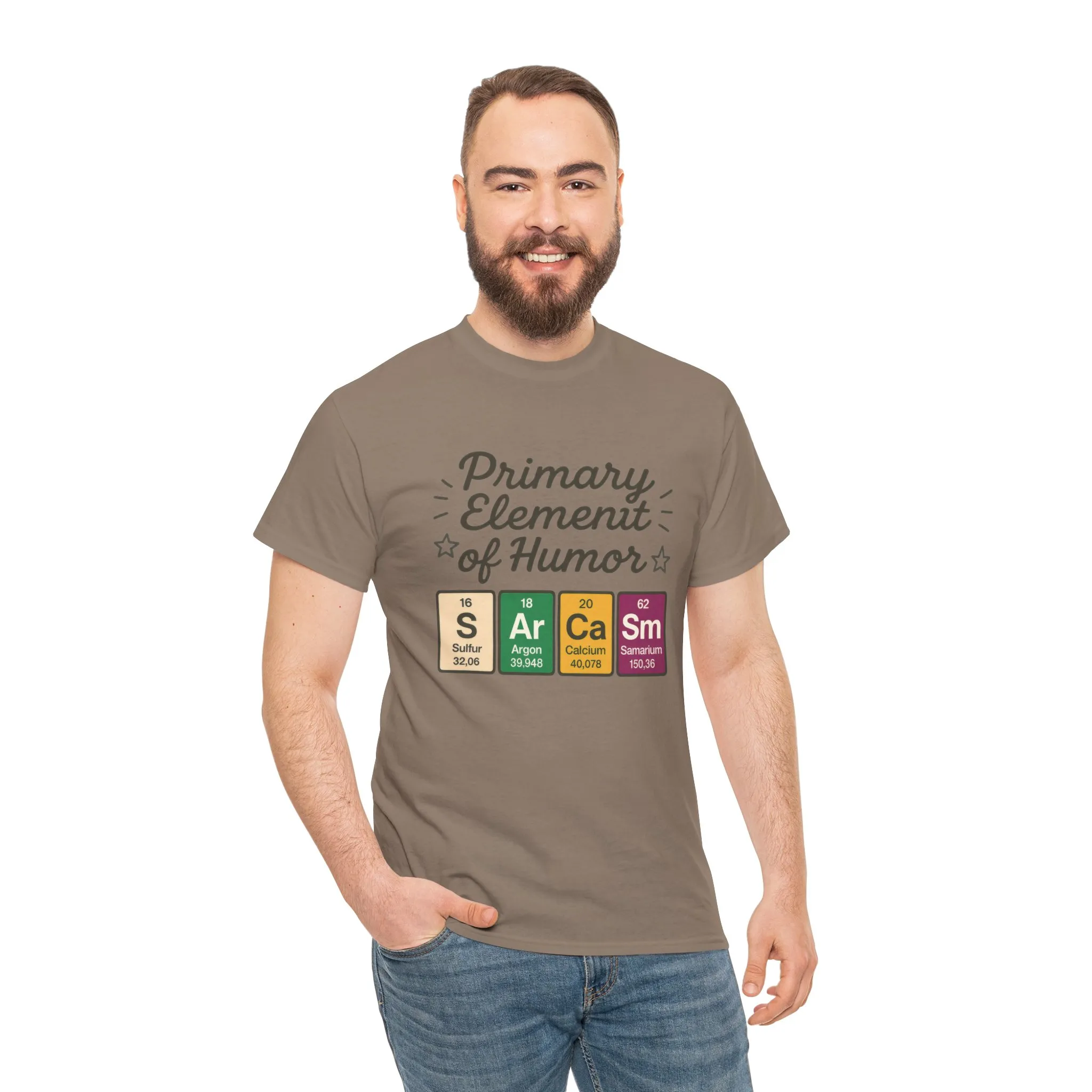 Funny Mens Science T-Shirt, Sarcasm Element of Humor Tee, Periodic Table Nerd Shirt for Him, Humor T-Shirt, Periodic Table Chemistry Humor - Image 14