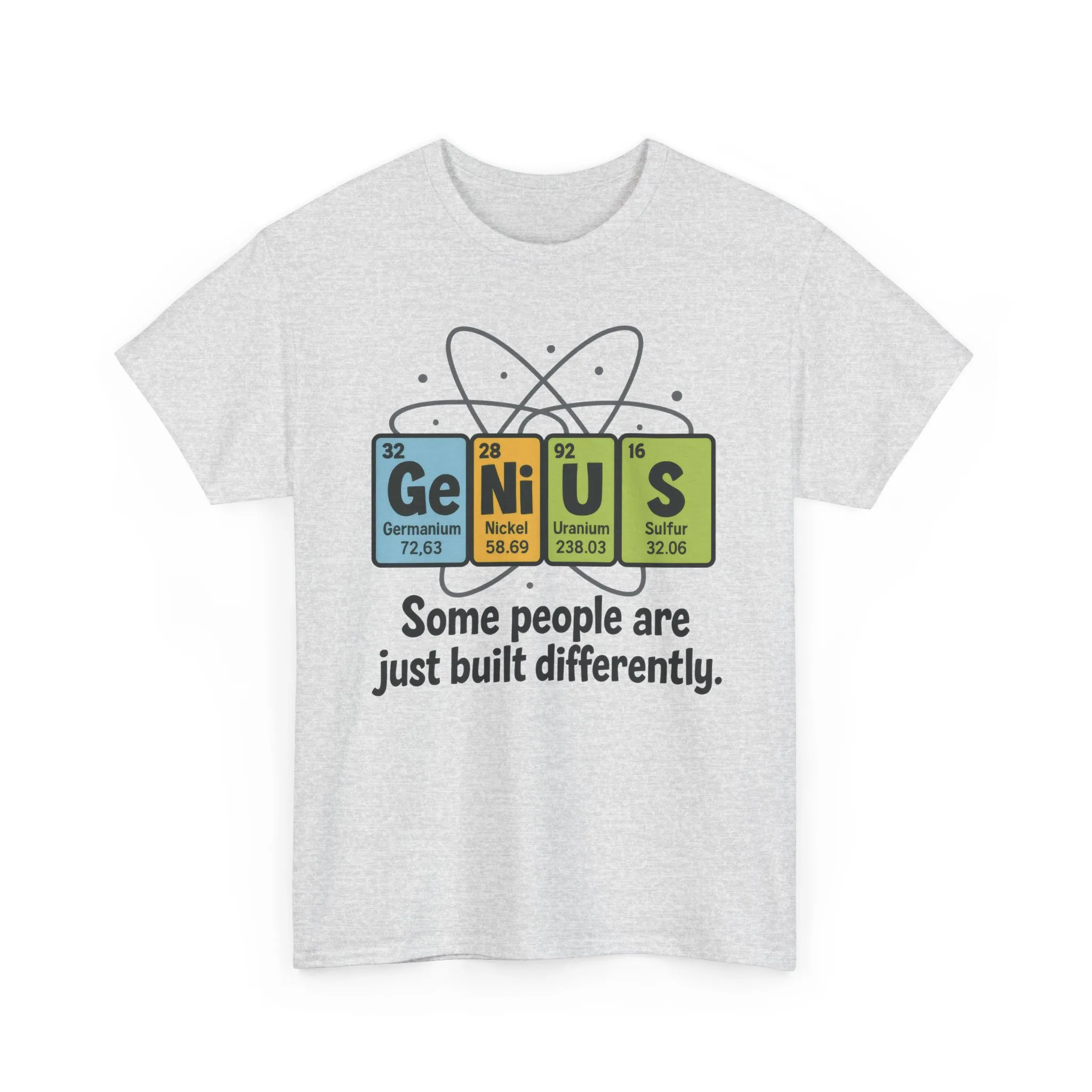 Funny Womens Genius T-Shirt, Periodic Table Nerd Shirt, Science Humor Tee, Gift for Nerds, Science Lovers Gift, Genius Science Tee - Image 4