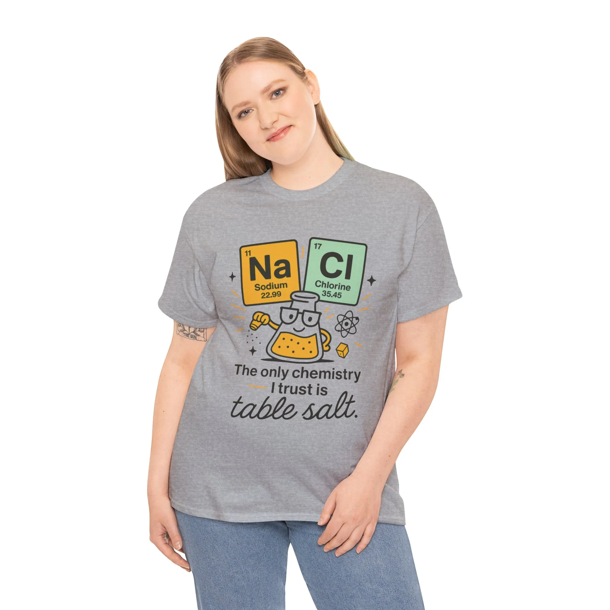 Chemistry Humor T-Shirt, Science Lover Shirt, Gift for Chemistry Teacher, Science Tee, Unique Educational Apparel, Unisex Nerdy Pun Shirt - Image 5