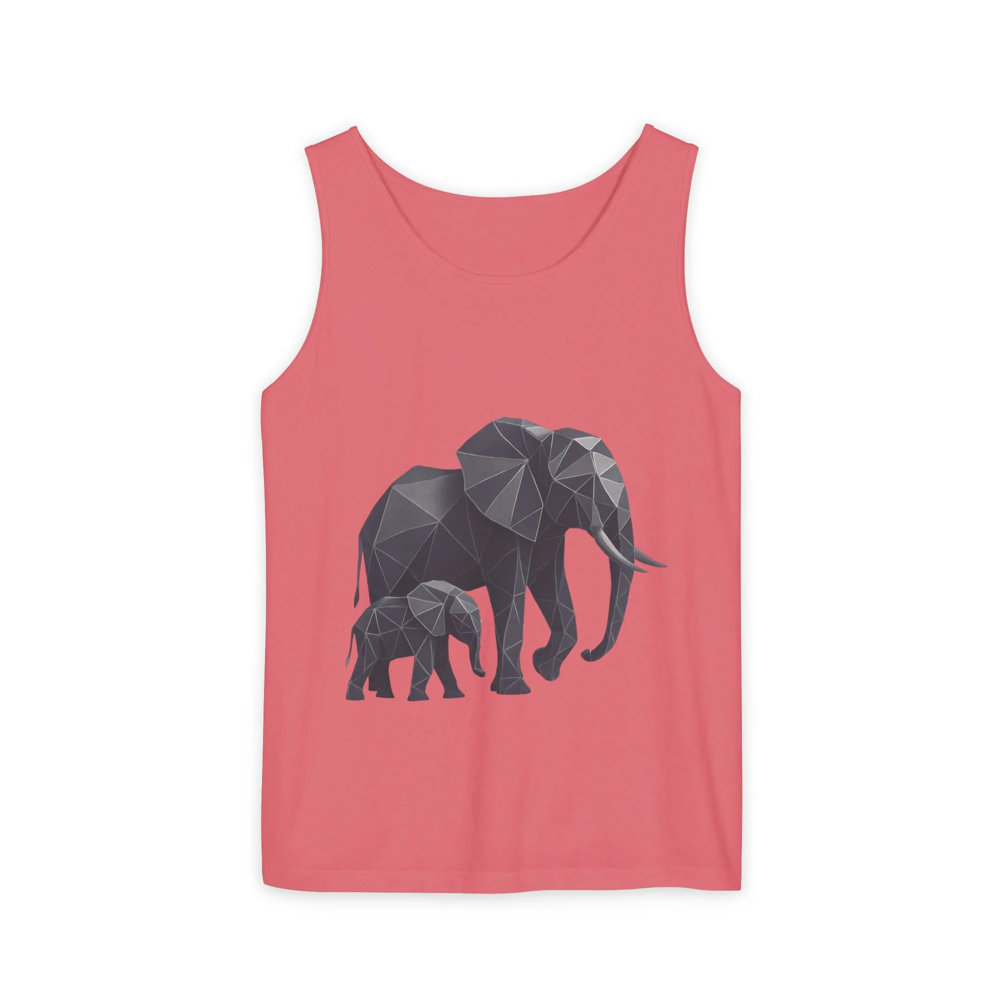 Elephant Family Unisex Tank Top, Animal Lover Gift, Casual Wear, Summer Essentials, Eco-Friendly Apparel, Wildlife Shirt - Image 29