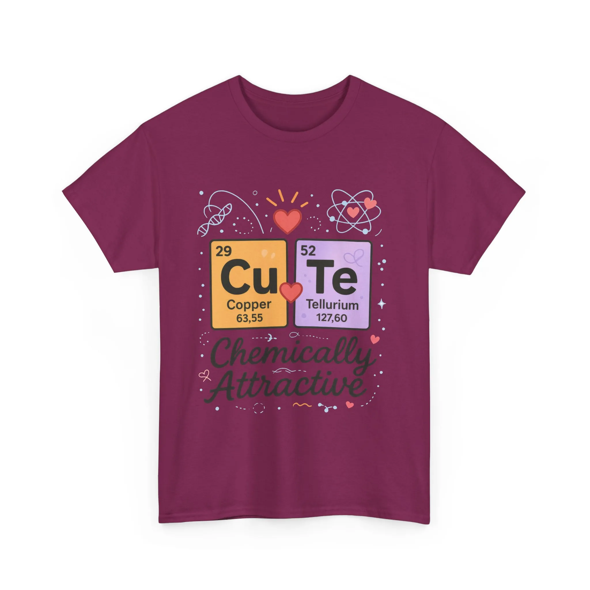 Cute Science T-Shirt for Women, Chemically Attractive Periodic Table Tee, Funny Nerdy Gift for Her, Chemistry Lover Gift, Science Apparel - Image 19